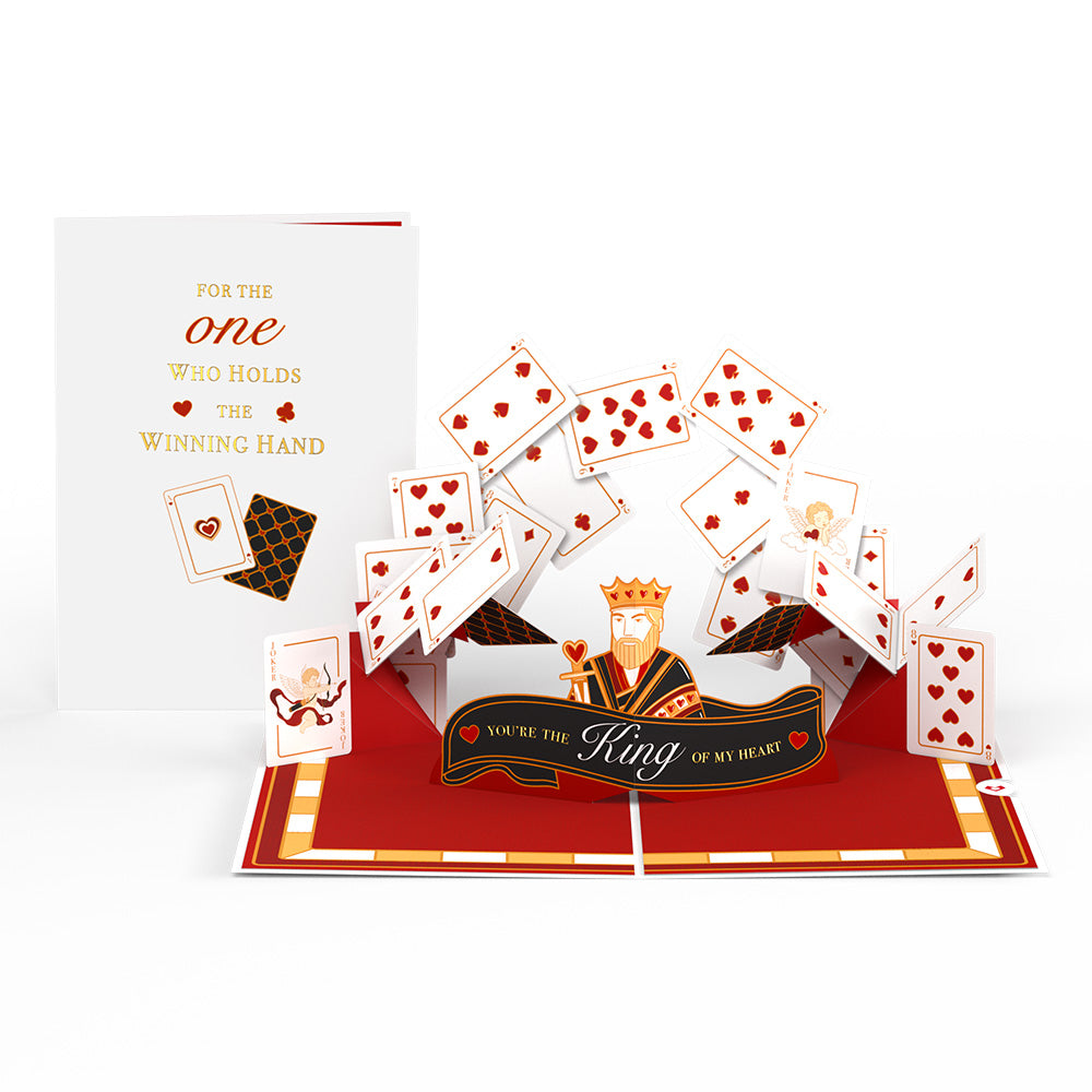 King of My Heart Pop-Up Card、mySite、solidvoid