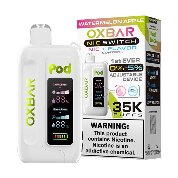 OXBAR x Pod Juice NIC Switch 35,000 Puff Disposable、mySite、zt4zffjzw