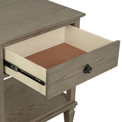 Victoria Bedside Table Reclaimed Grey、、eastwooduniform