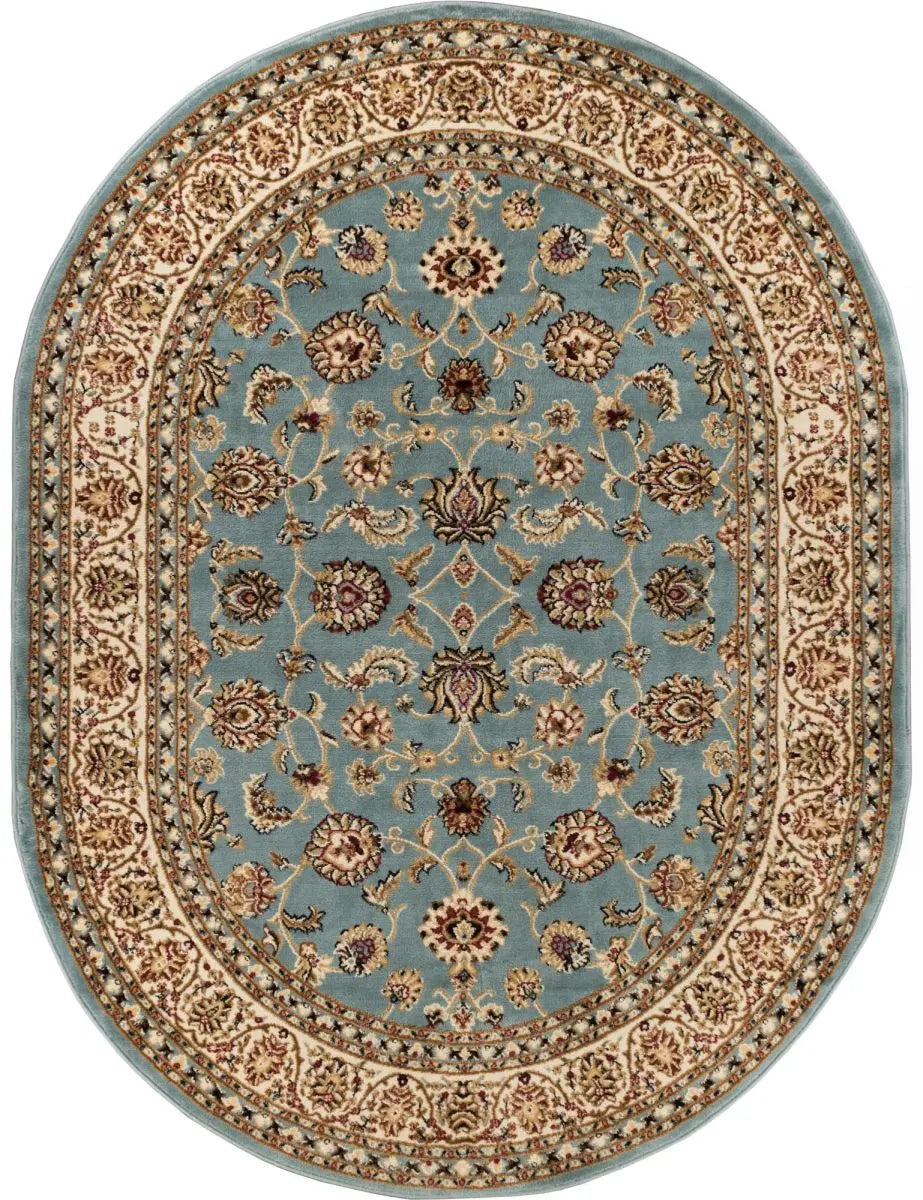Sarouk Light Blue Traditional Rug、mySite、gigharbornorthrealestate