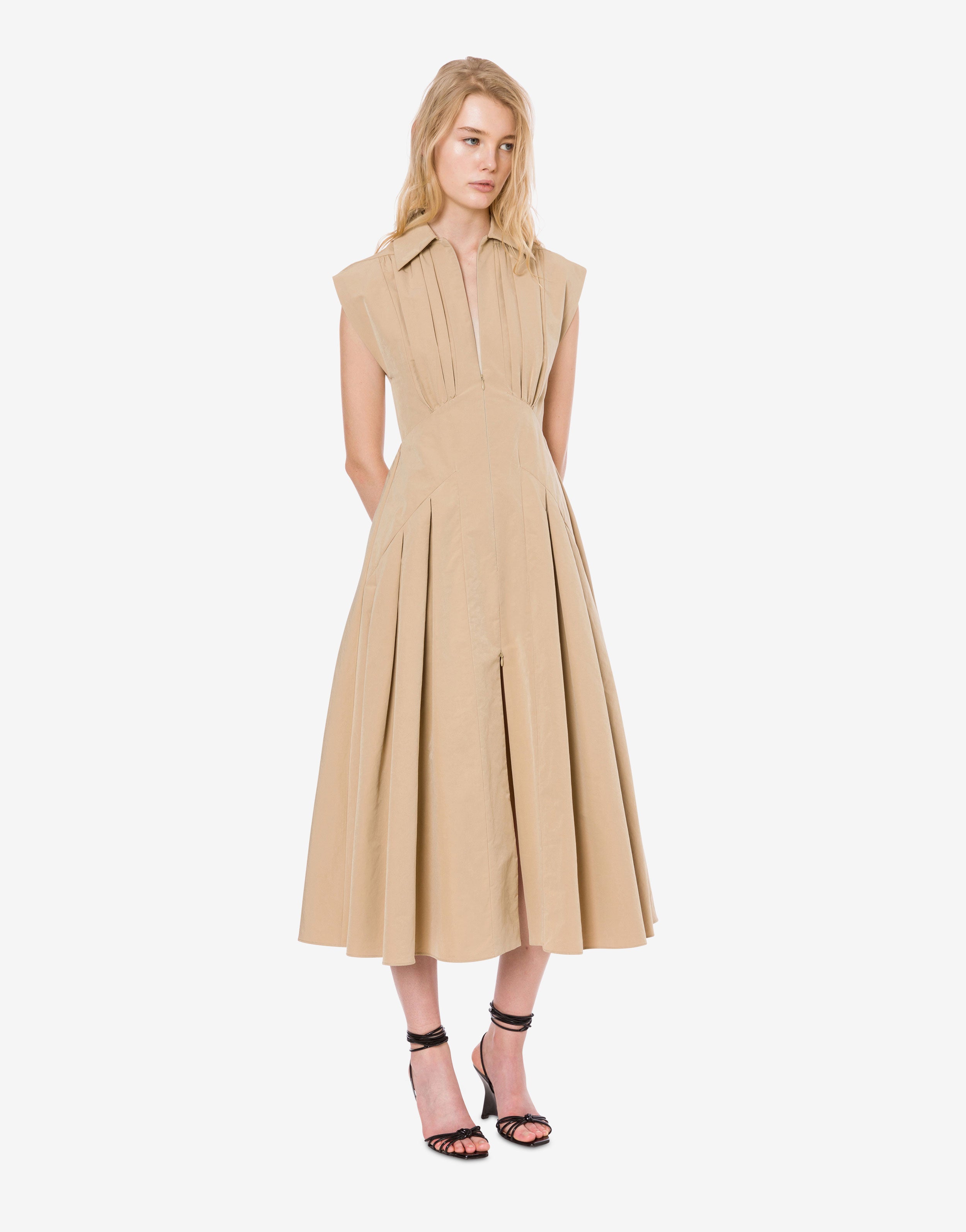 Abito longuette in cotone tecnico、mySite、aoinhome