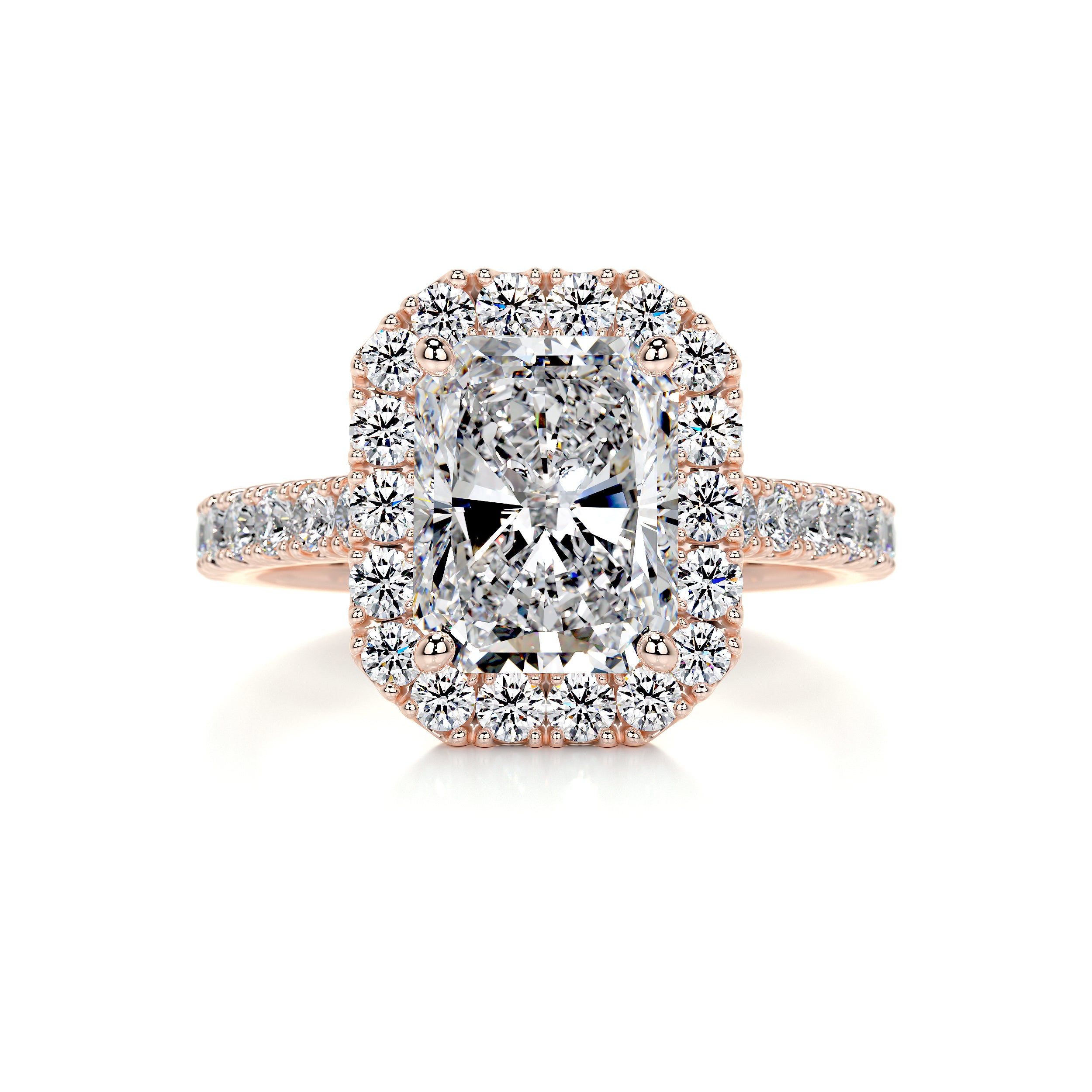Andrea Diamond Engagement Ring -14K Rose Gold、mySite、hinf8tx79