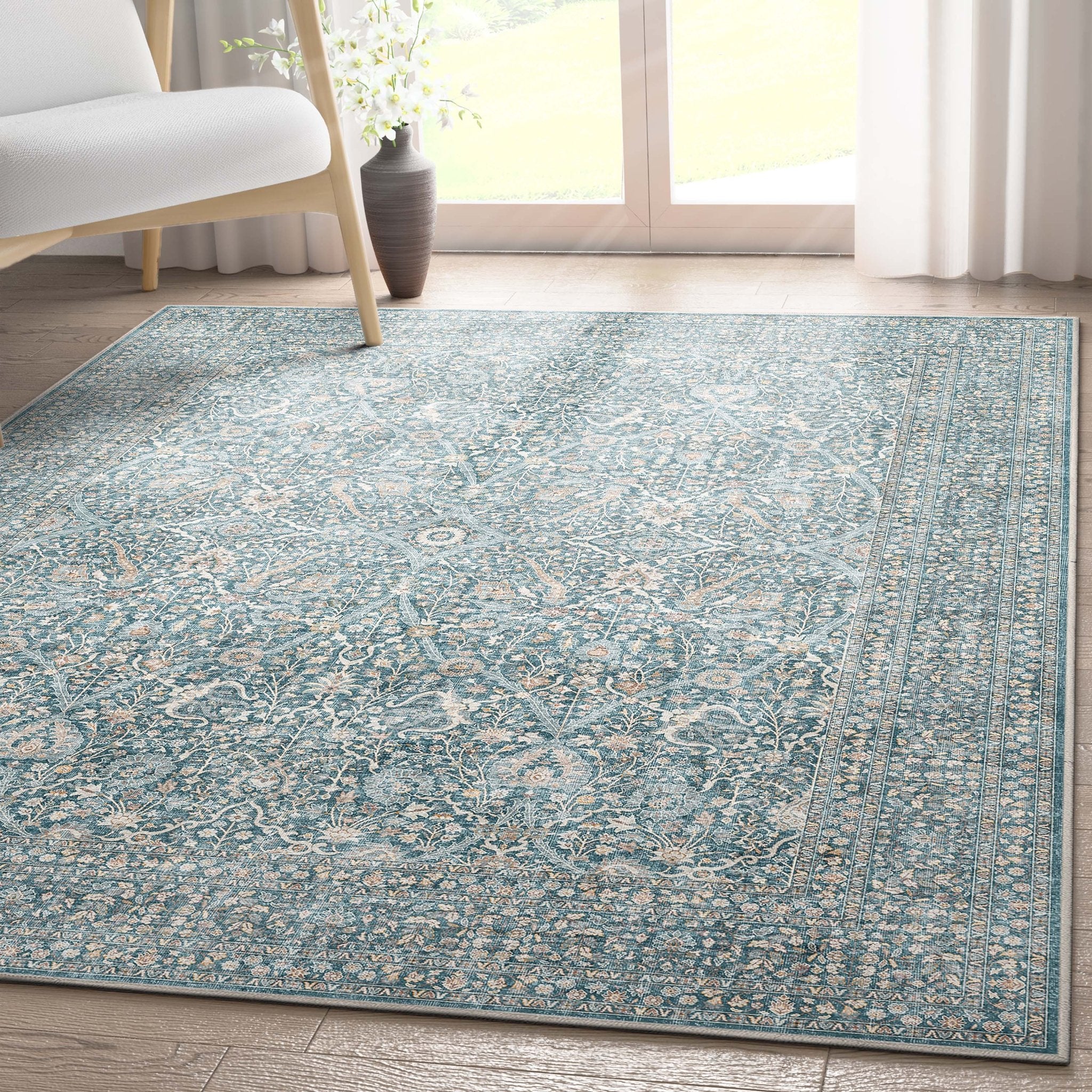 Isolde Vintage Persian Oriental Flat-Weave Rug、mySite、gigharbornorthrealestate