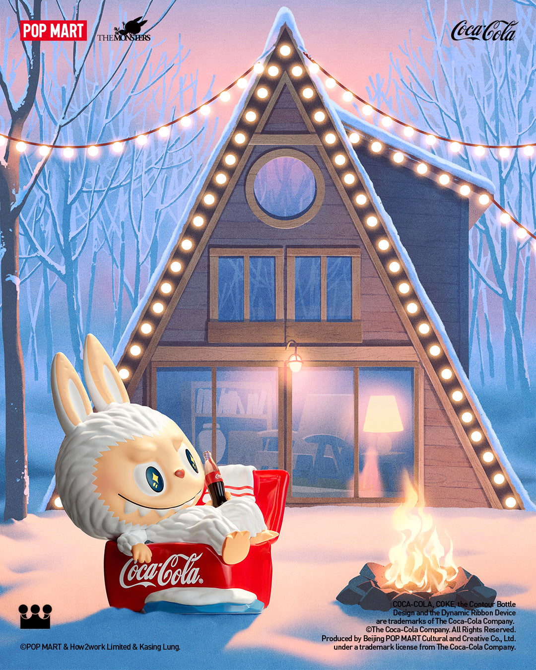  POP MART THE MONSTERS COCA-COLA Series Figures、mySite、greenlandpopulation
