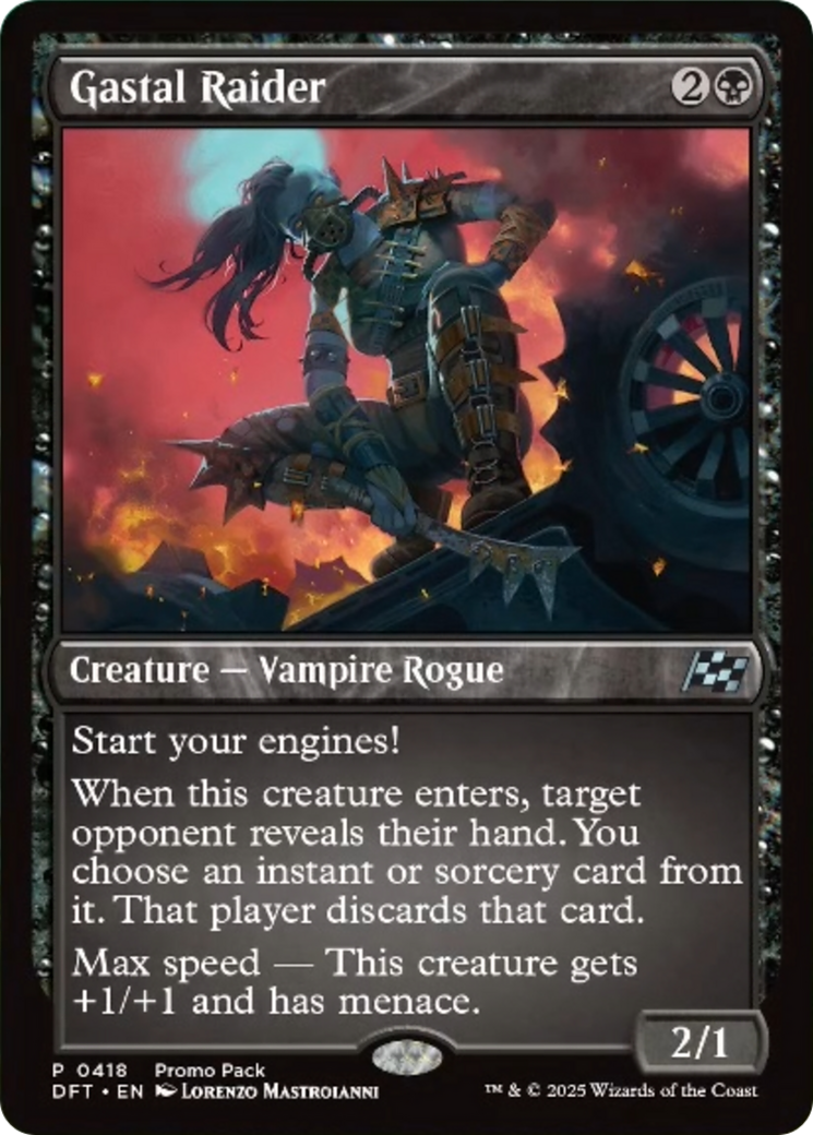 Gastal Raider (Promo Pack) Aetherdrift Promos、mySite、waistdrama