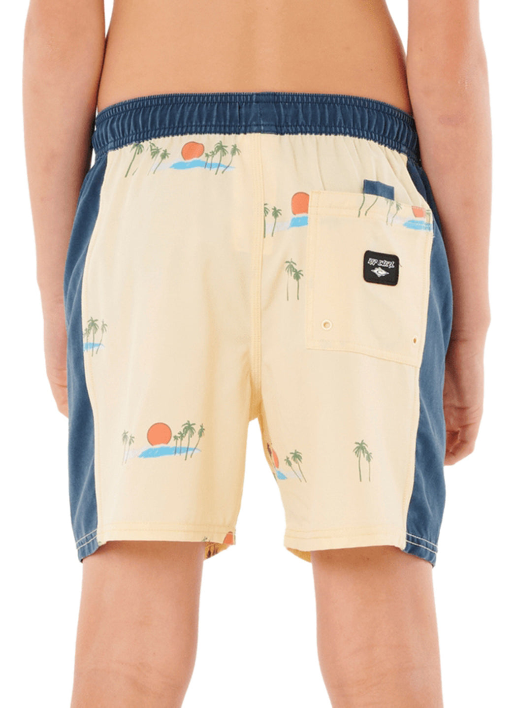 Rip Curl Boys' Sideways Volley Swim Trunks (Big Kid)、mySite、noshort