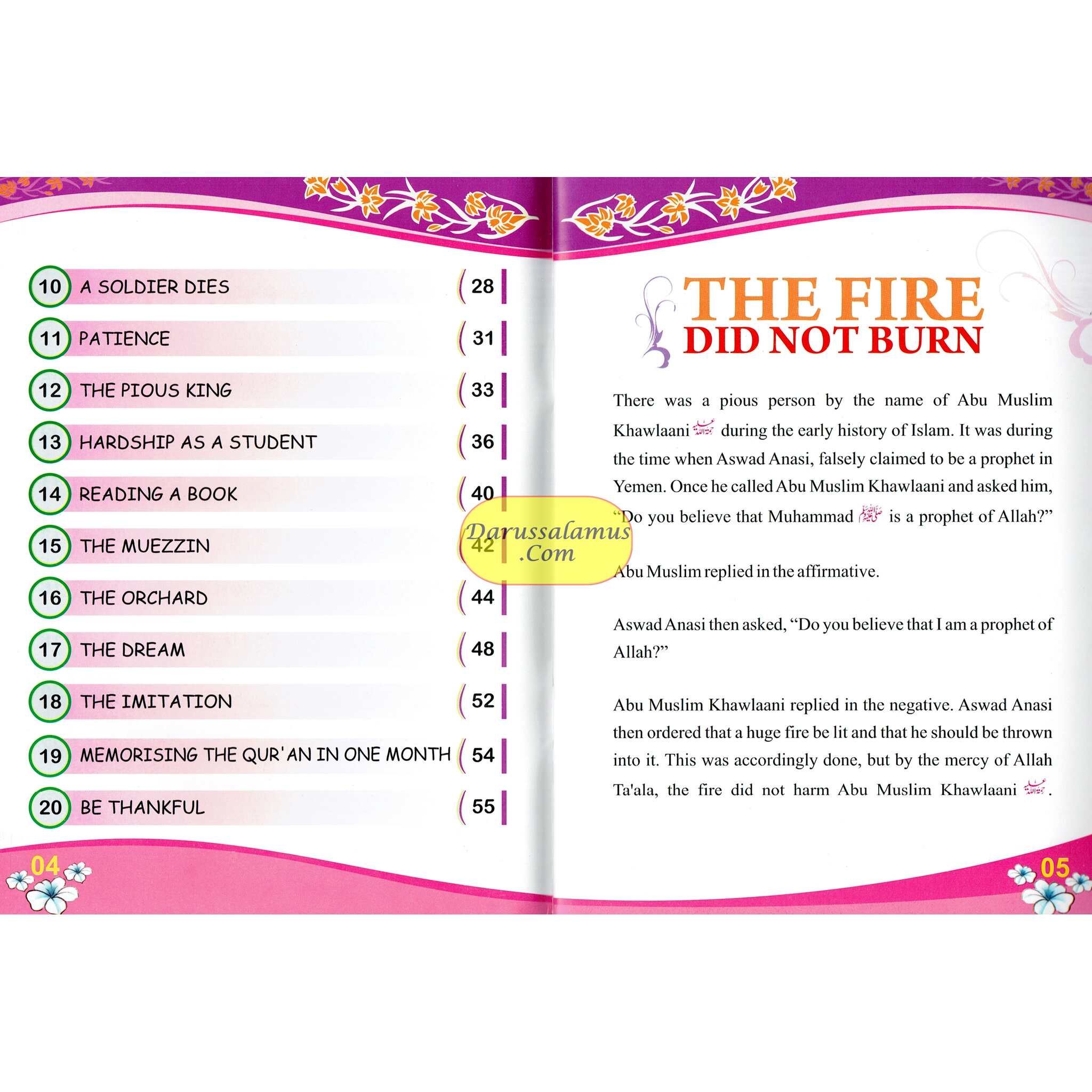 The Fire Did Not Burn (Dolphin Series 4) By Moulana Ebrahim Muhammad、mySite、topwebapps