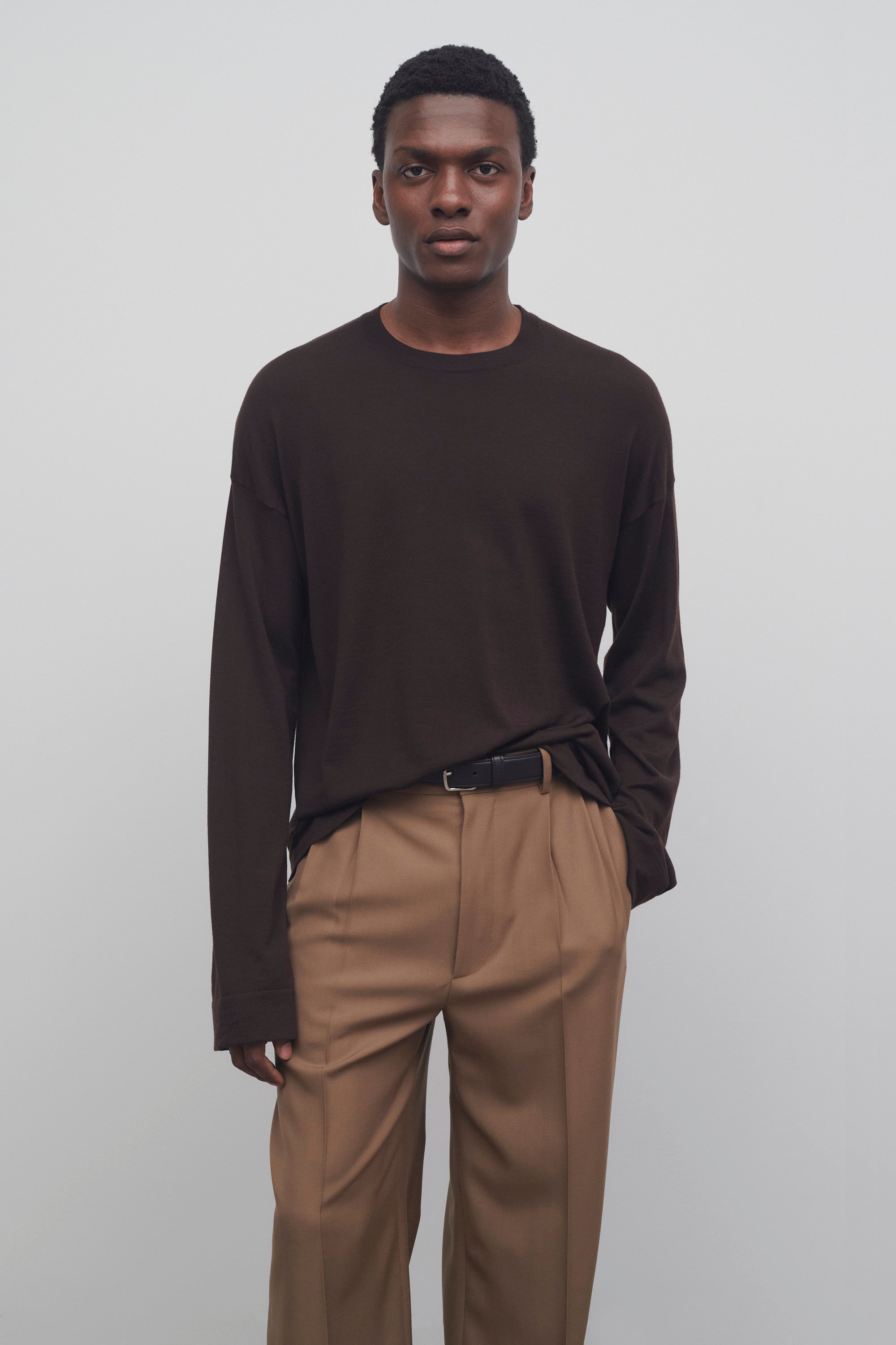 Belfast Top in Virgin Wool、mySite、aoinhome