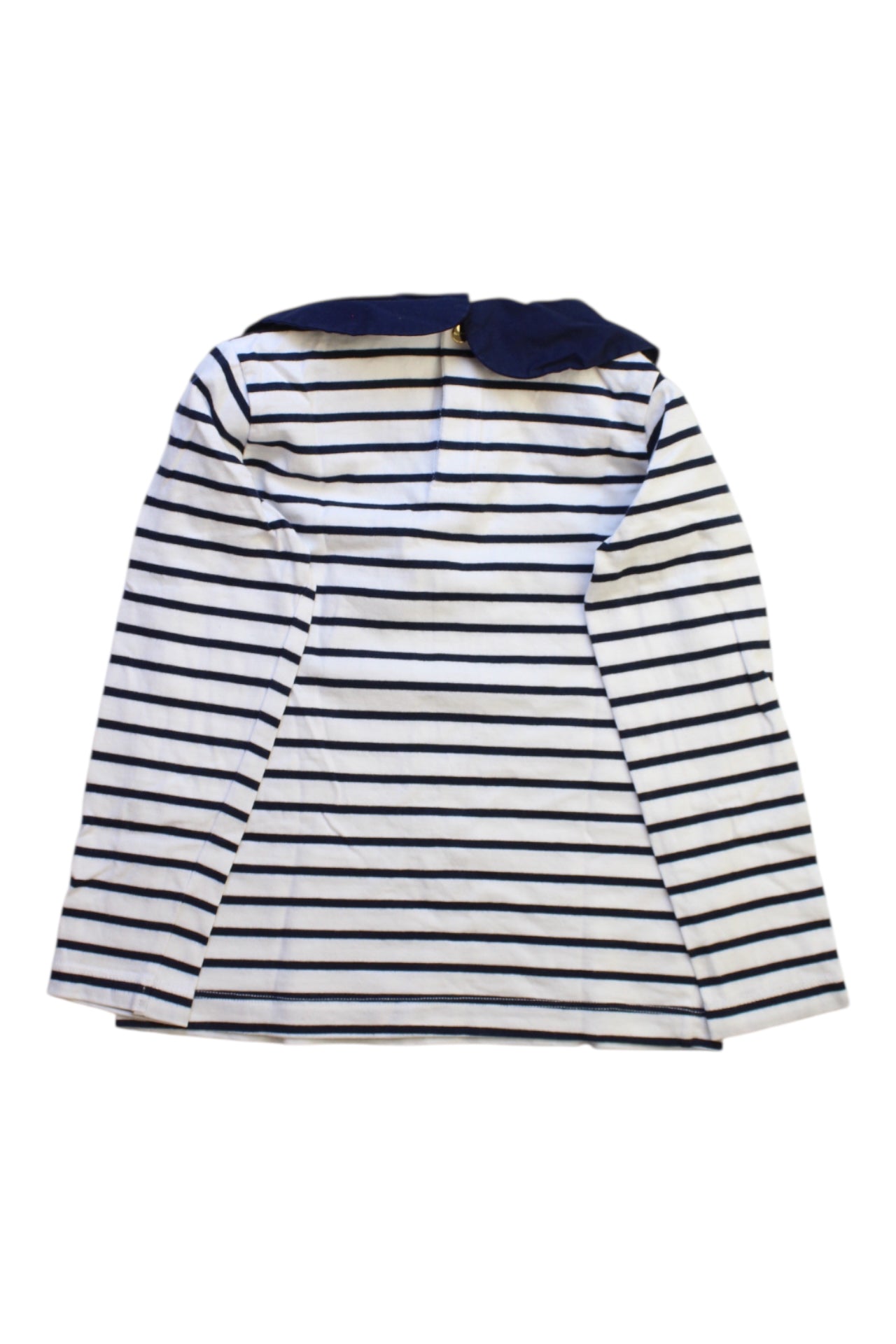 Jacadi Striped Peter Pan Collar Top 6T、mySite、g9winljtr