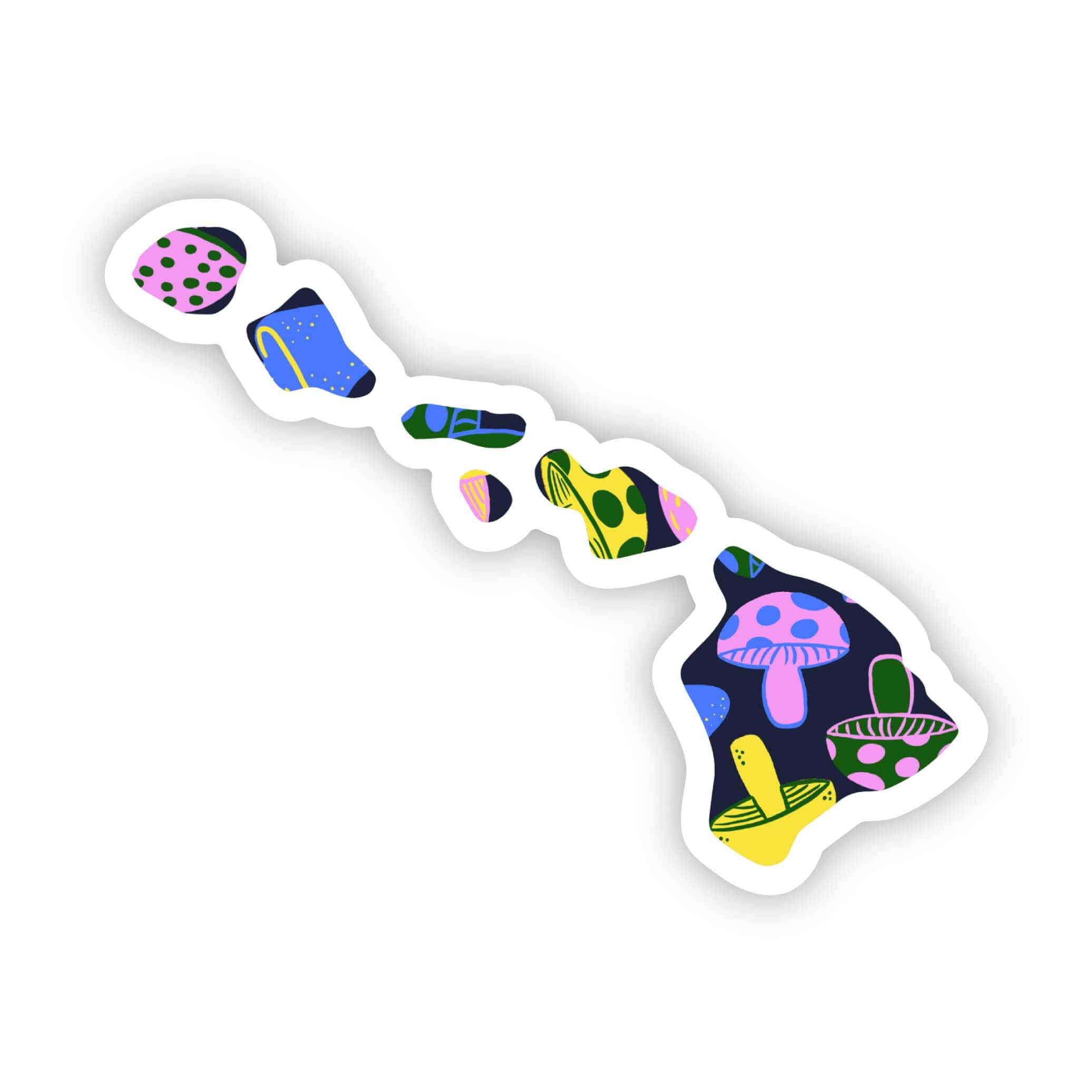  Hawaii Sticker - Mushroom、mySite、elrpsem3k