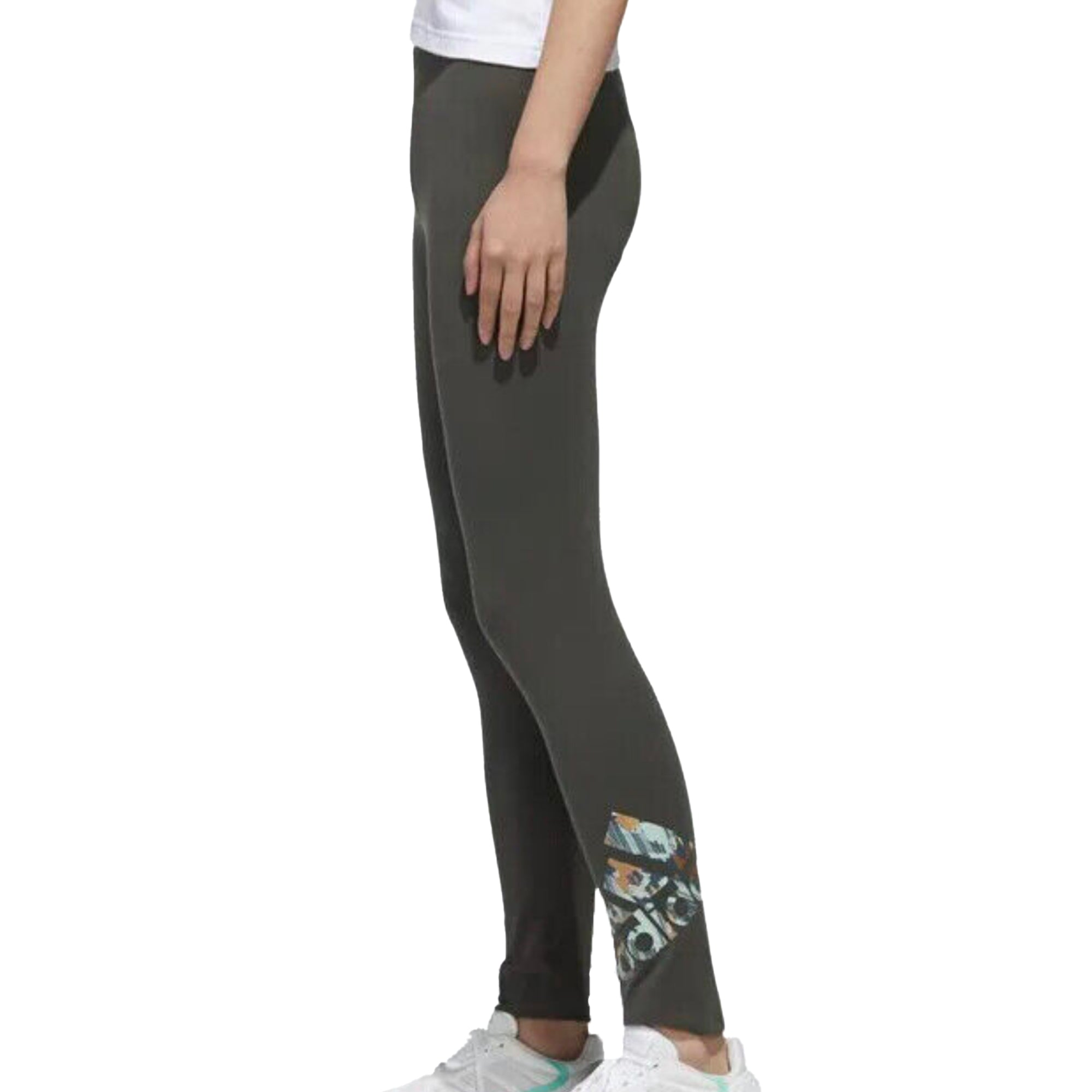 adidas Women's X Zoe Saldana Collection Cotton Leggings Legend Earth、mySite、bottomscart