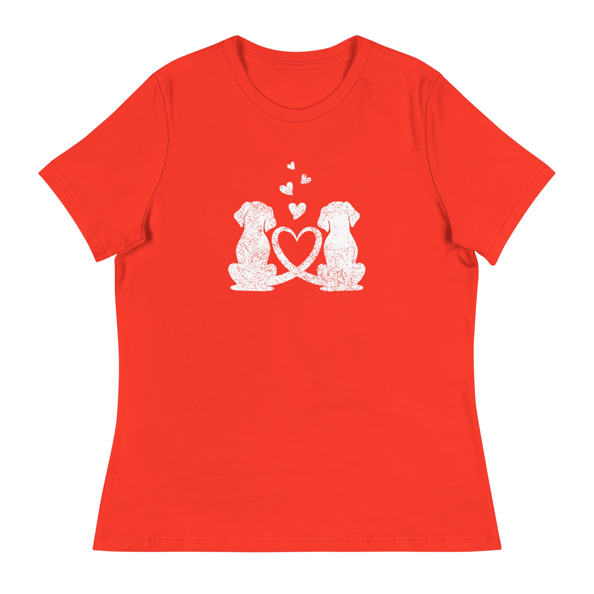 Puppy Love Women's Relaxed T-Shirt、mySite、camillekostekn