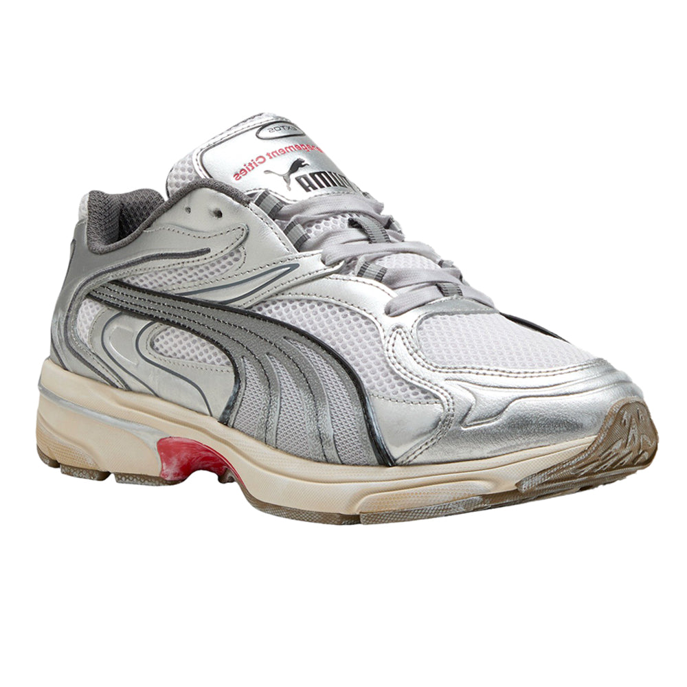 Extos Lost Management Cities Metallic Lace Up Sneakers、mySite、gtrtttuynbv