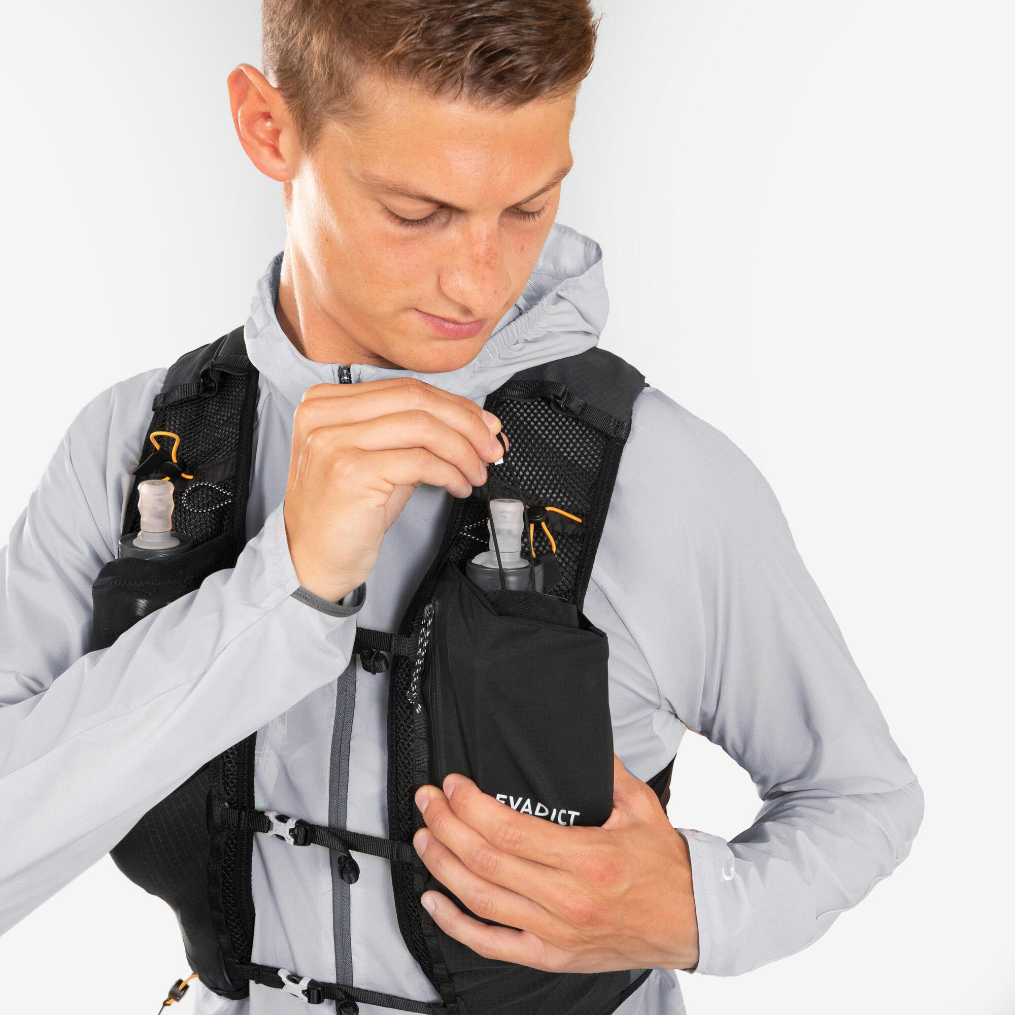 Kiprun Evadict 10L Running Hydration Vest - 1L Water Bladder Included