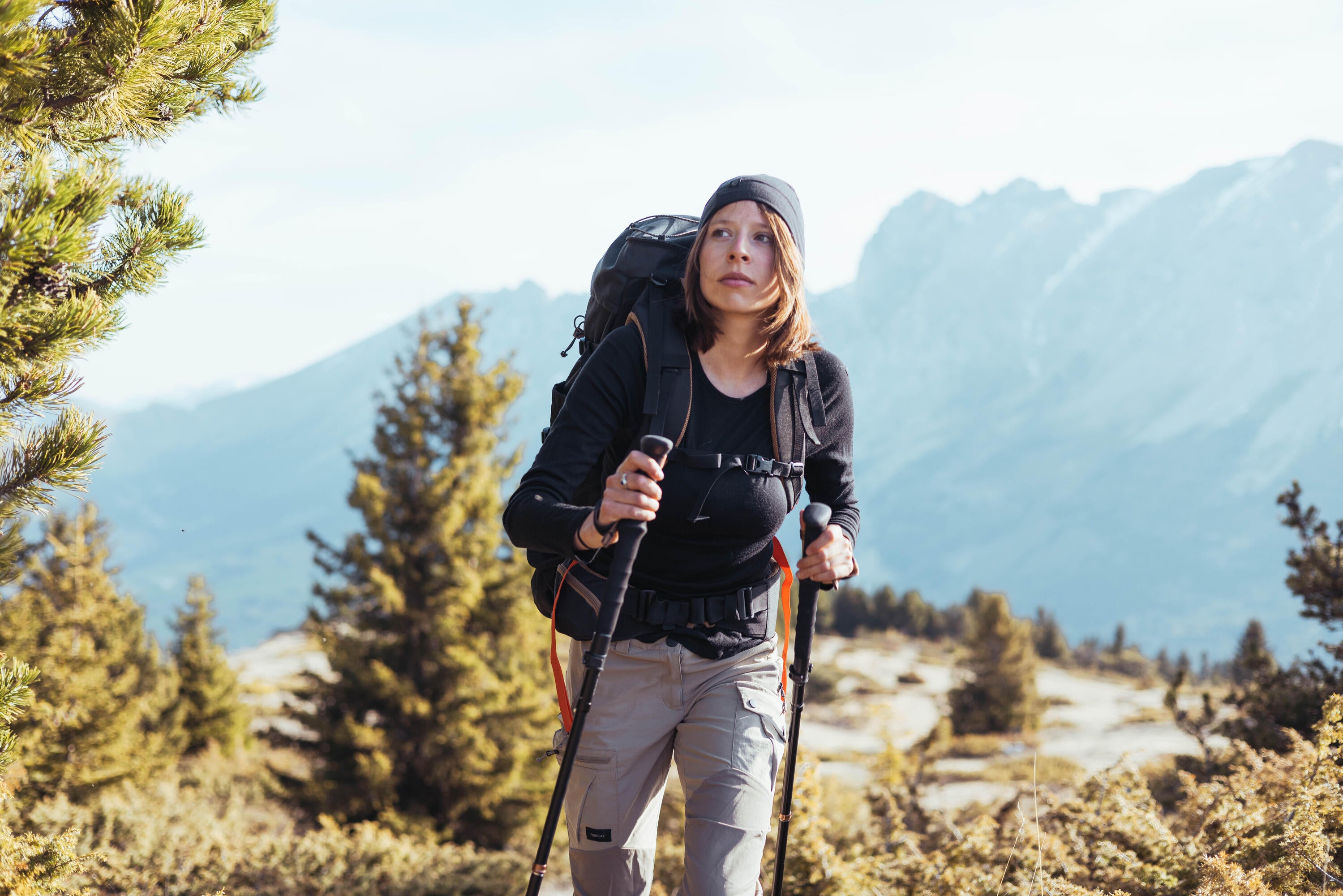 Forclaz Women's MT500 Long-sleeve 100% Merino Wool Shirt