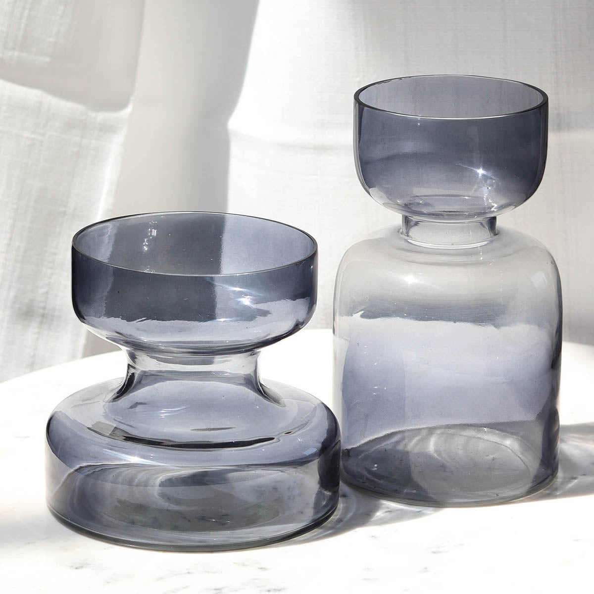 Delisted-Glass Home Decor Vase | Slate Grey、mySite、camillekostekn