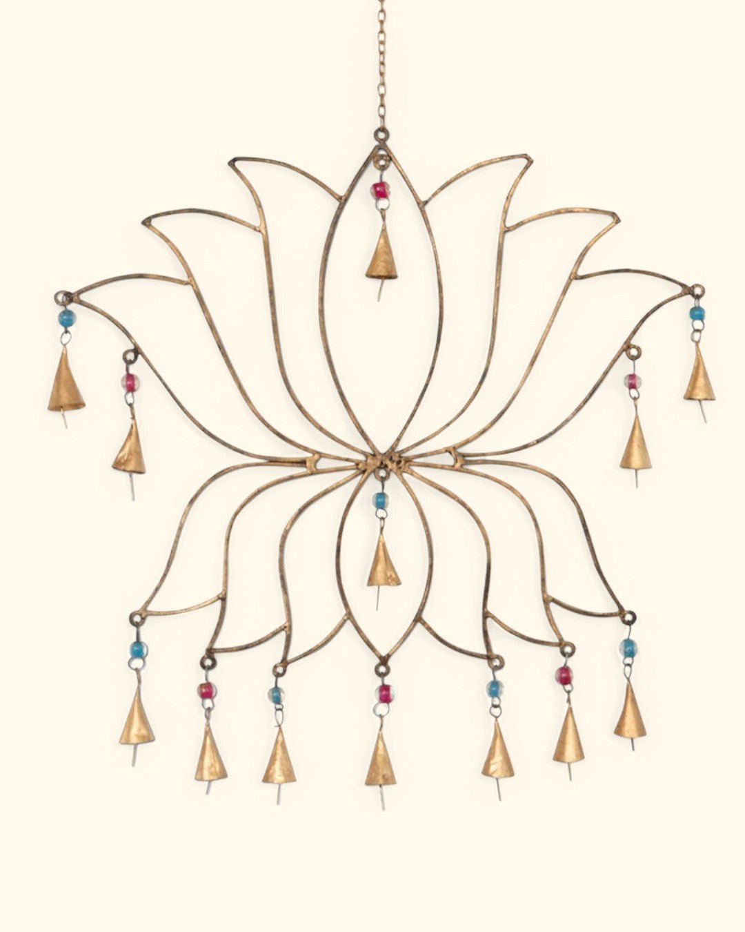 Fair Trade Reflection Lotus Chime and Wall Art、mySite、topwebapps