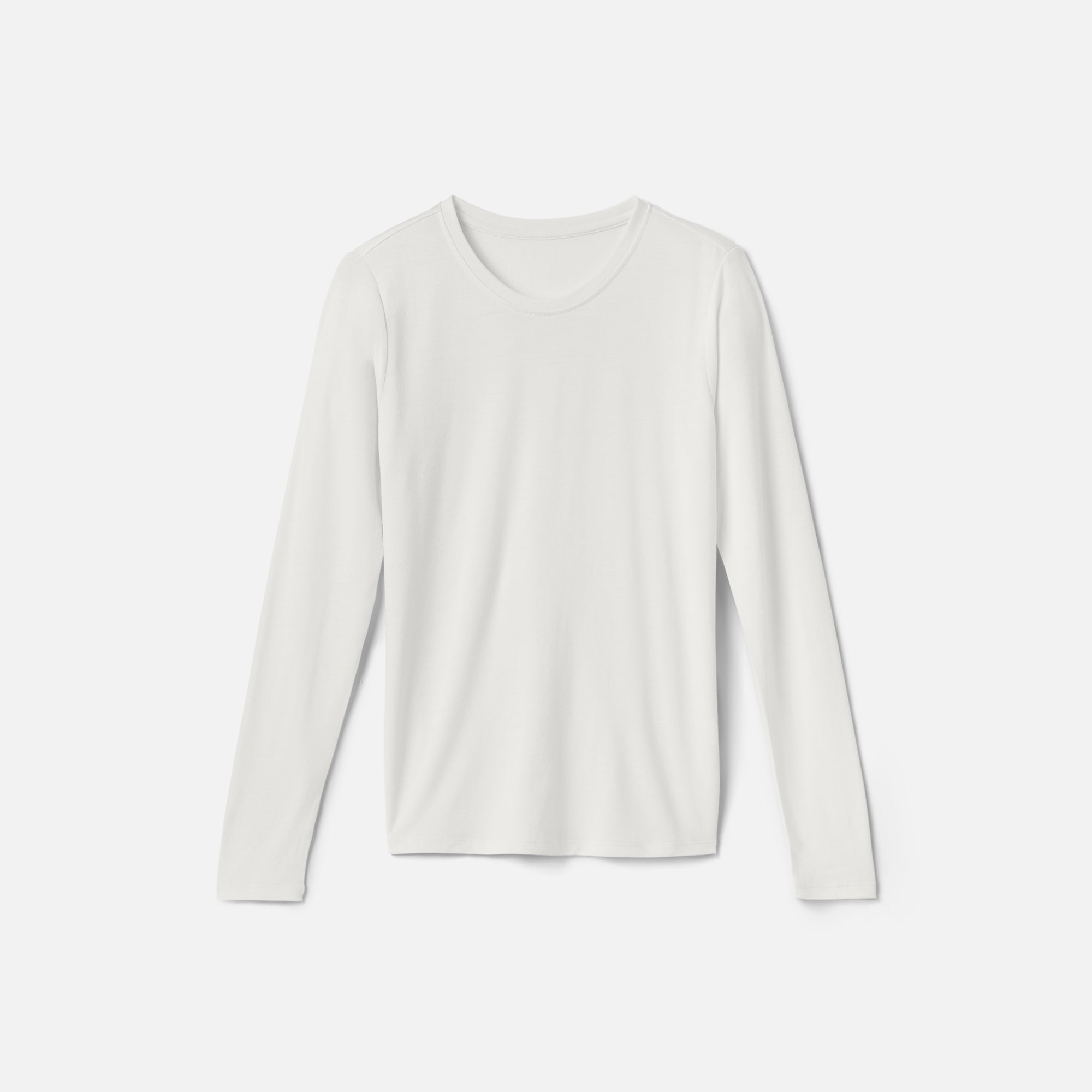 Women's Long Sleeve Merino Crew、mySite、noshort