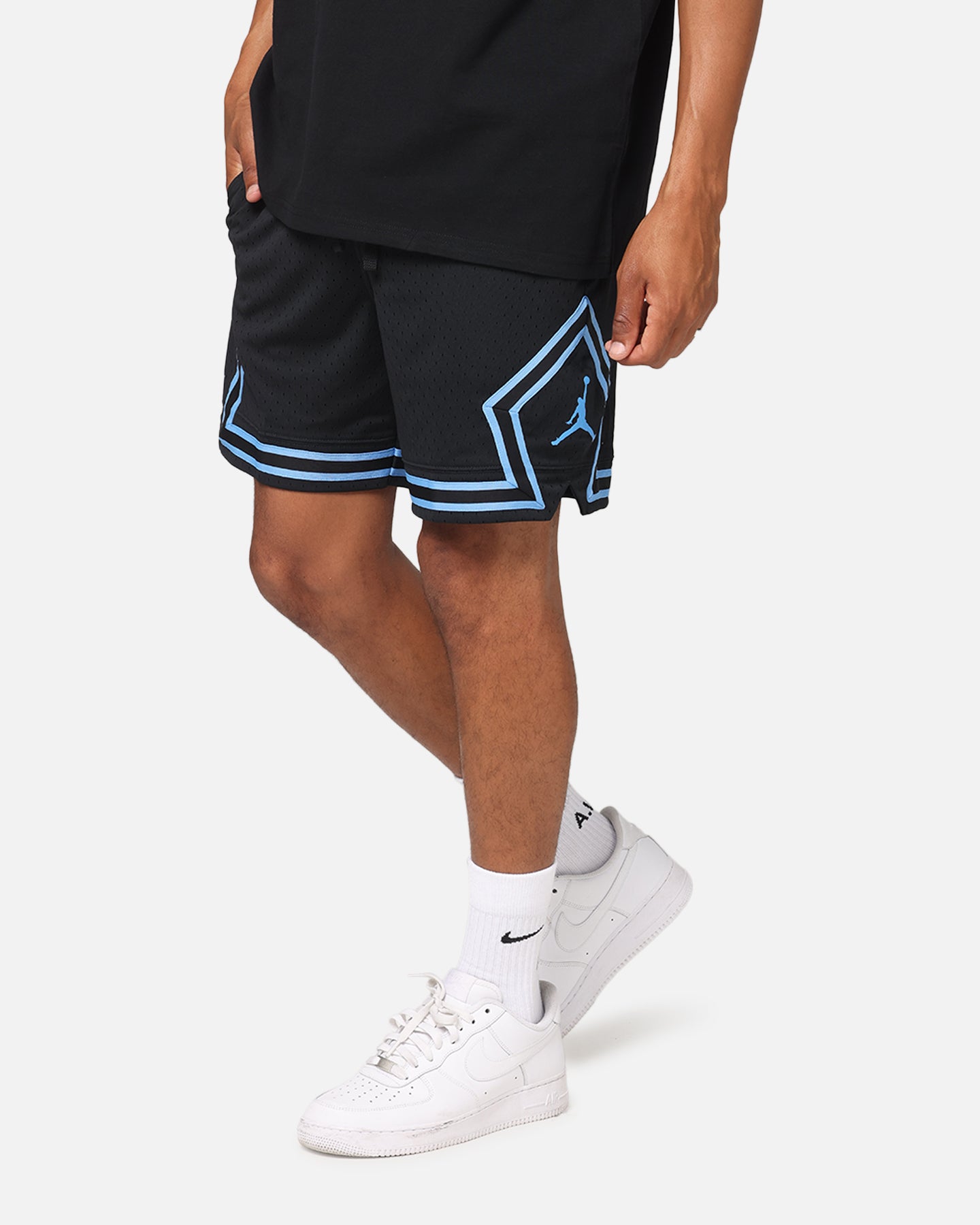 Jordan Dri-FIT Sport Diamond Shorts Black/Blue、mySite、zt4zffjzw