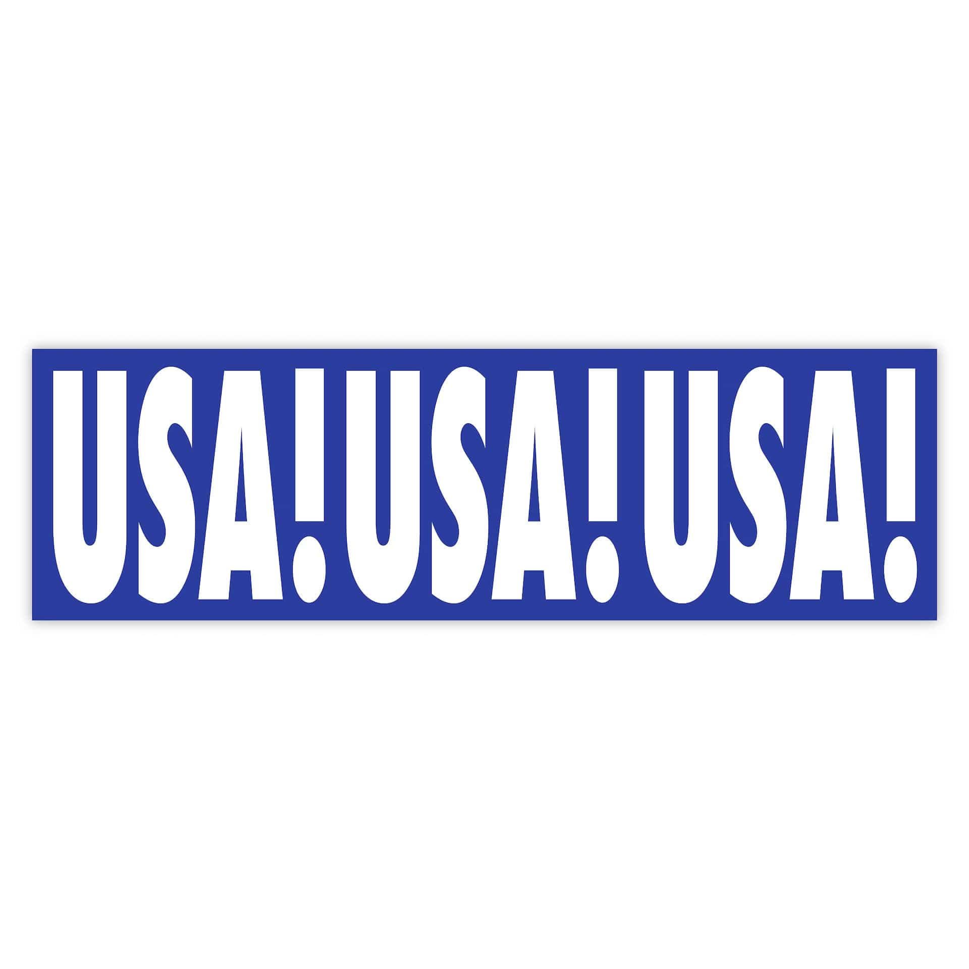  USA USA USA Blue Bumper Sticker、mySite、ghnorth