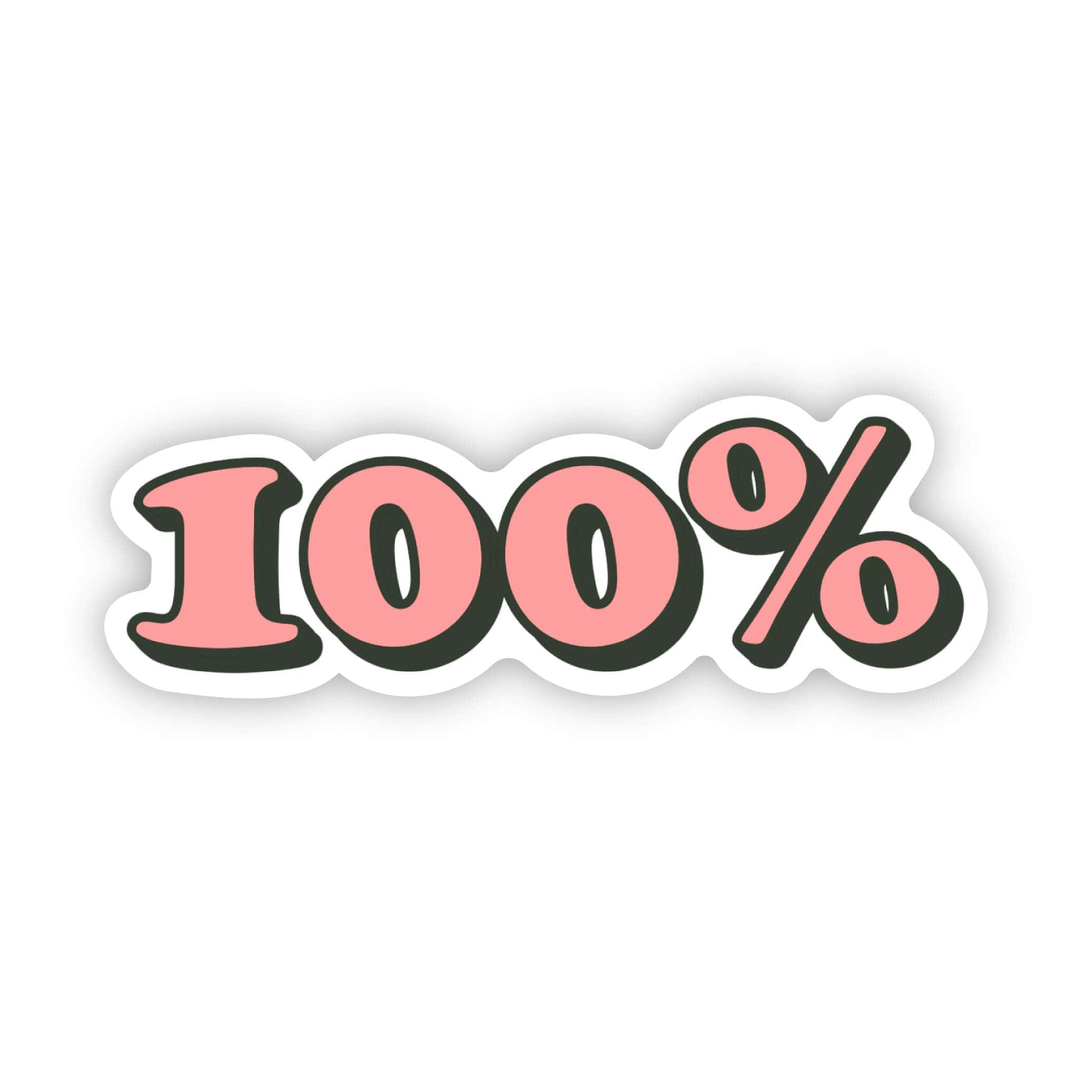  100% Sticker - Pink、mySite、elrpsem3k