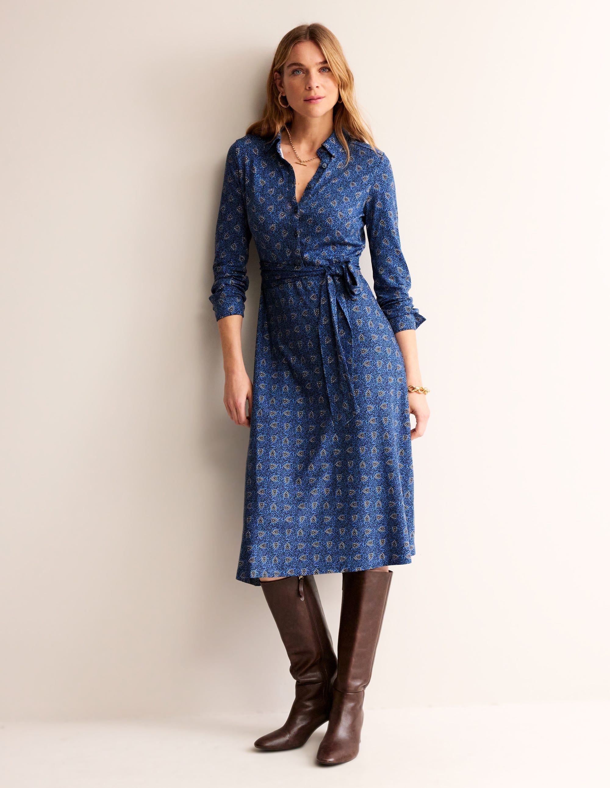  Laura Jersey Midi Shress-Azure, Celosia Bud、mySite、ashleygrahame