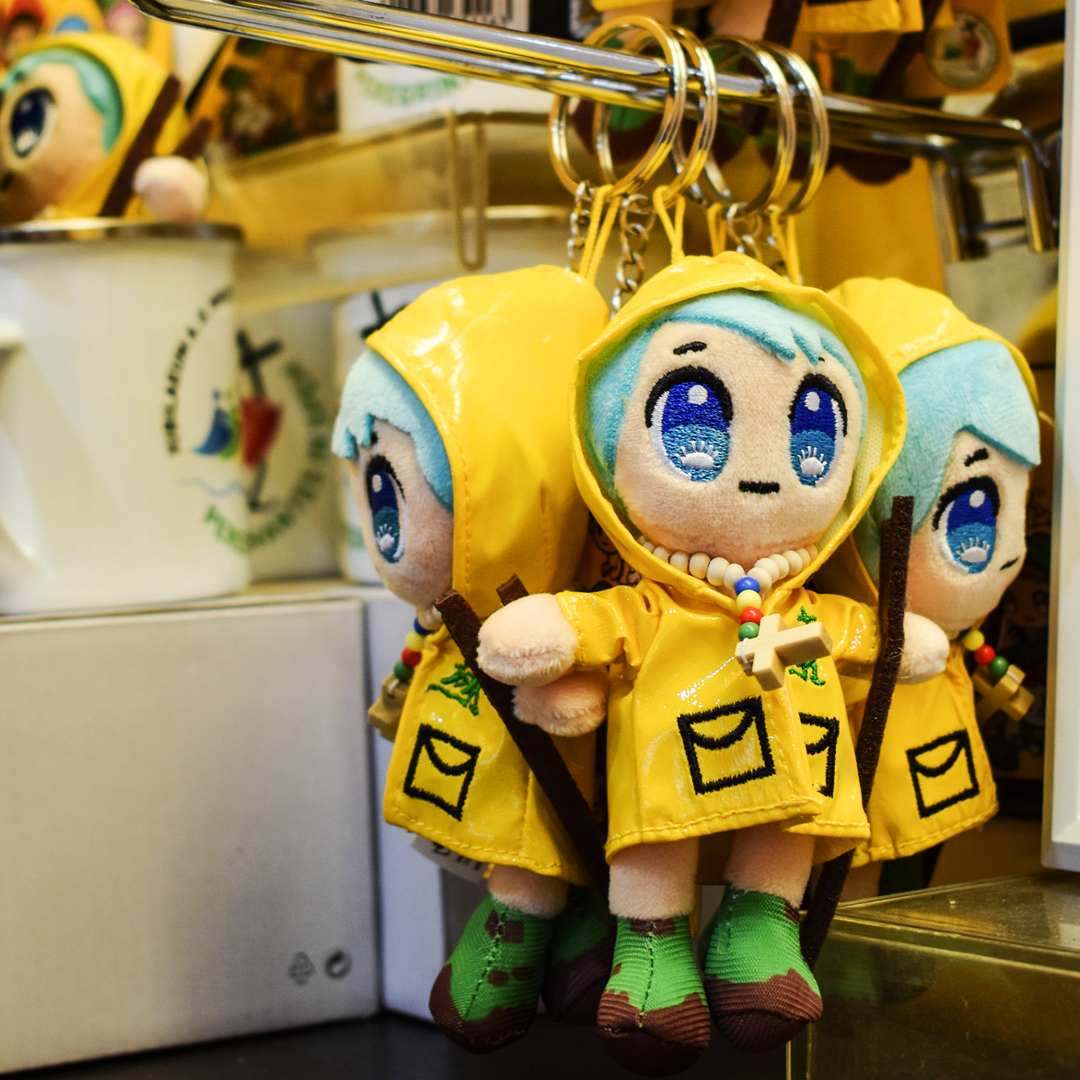 PLUSH PORTACHIAVI LUCE MASCOTTE DEL GIUBILEO 2025、mySite、topwebapps