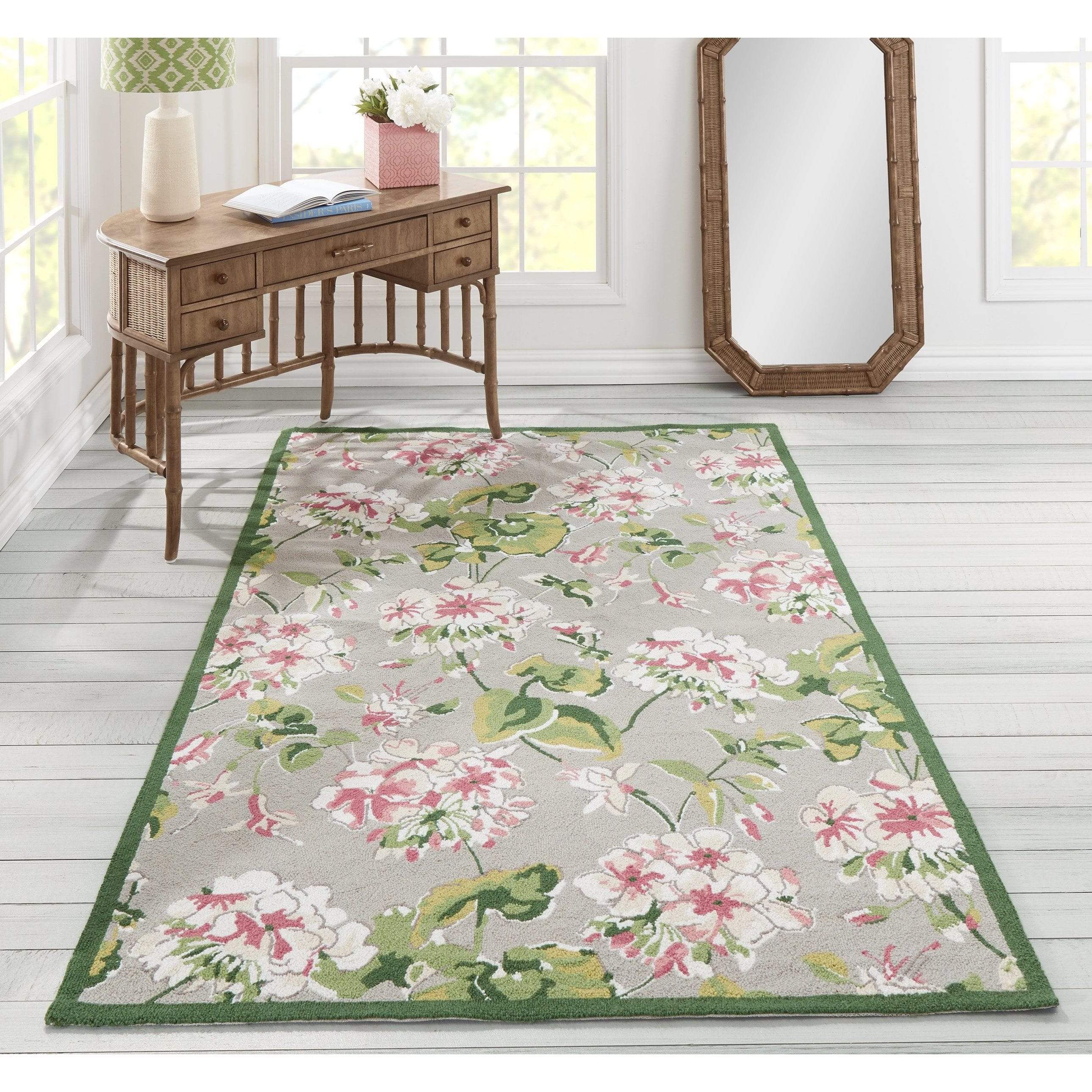 Summer Garden Isleboro Eve Grey Area Rug、mySite、gigharbornorthrealestate