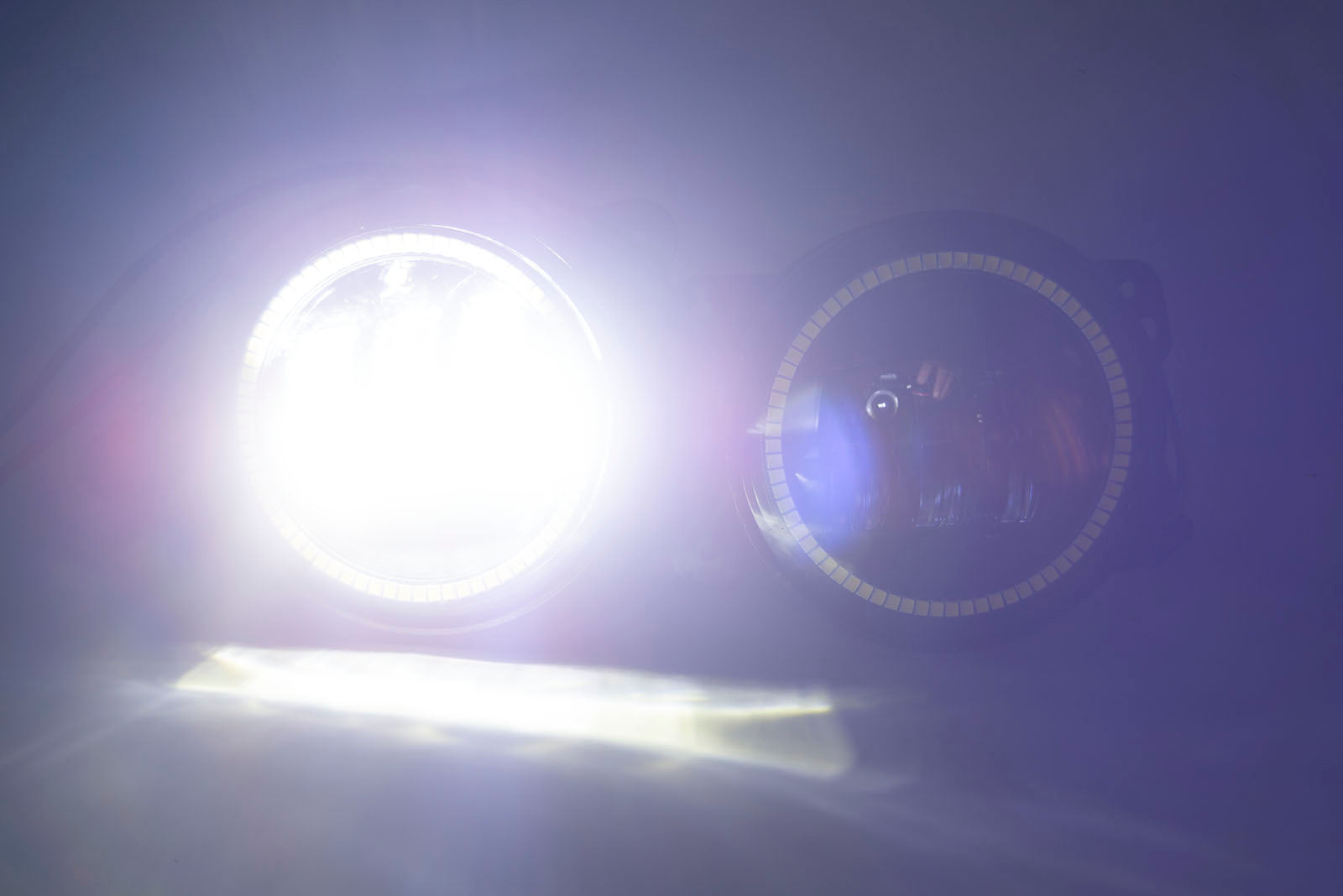 Jeep Wrangler Dodge Mopar LED Hi-Power Fog Lights + ORACLE White LED Halos、mySite、nflplayoffbracketp