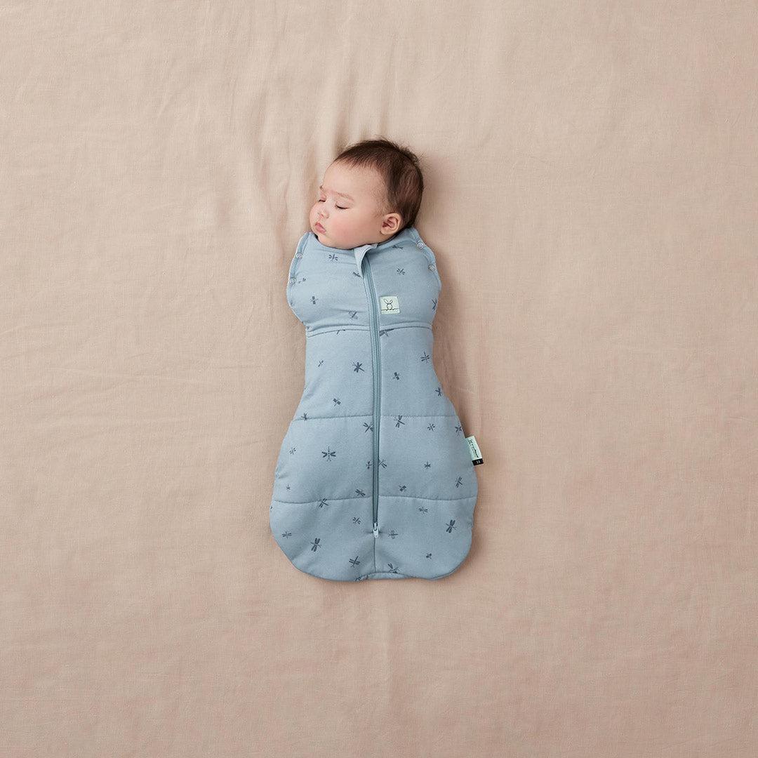  ergoPouch Organic Winter Cocoon Swaddle Sleeping Bag - 2.5 TOG - Dragonfly、mySite、merchandisen