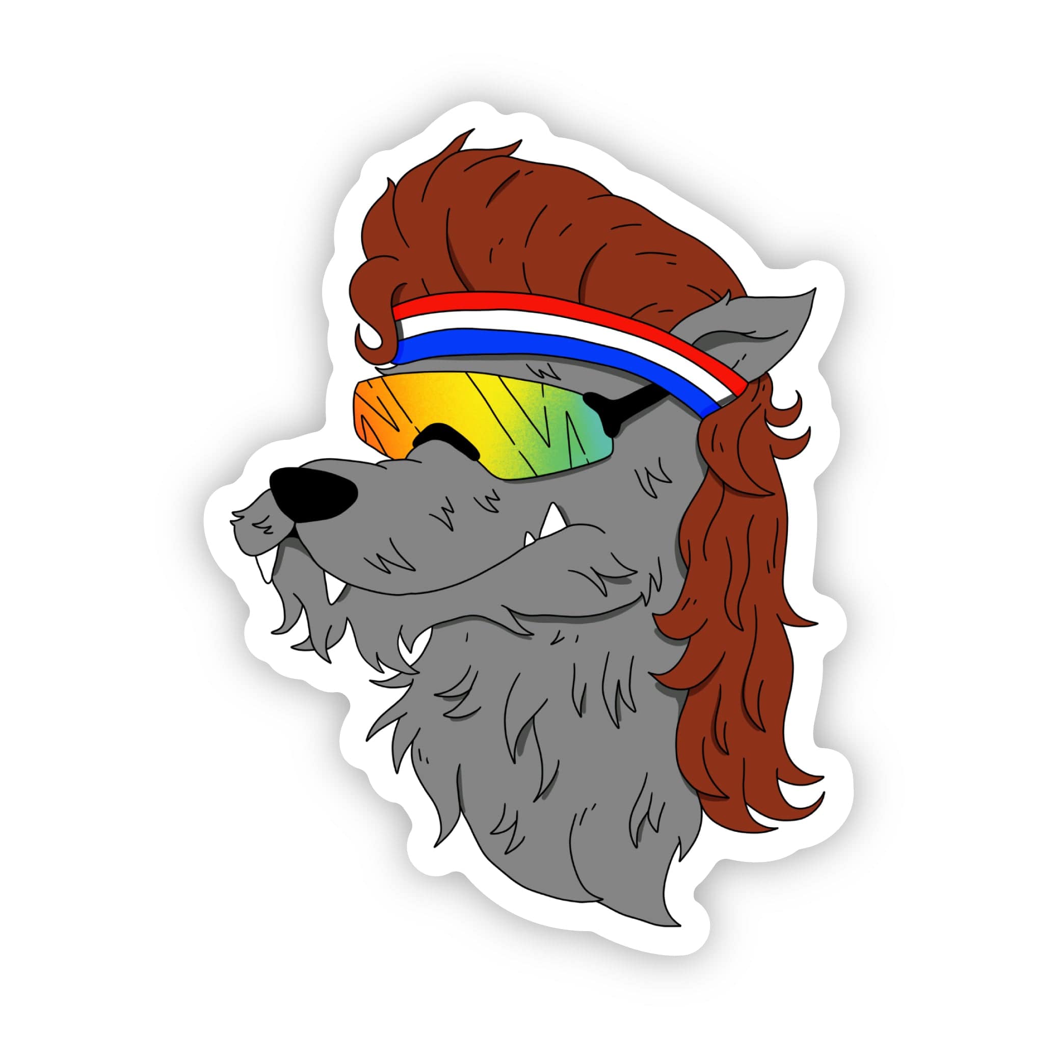  Merica Wolf Sticker、mySite、elrpsem3k