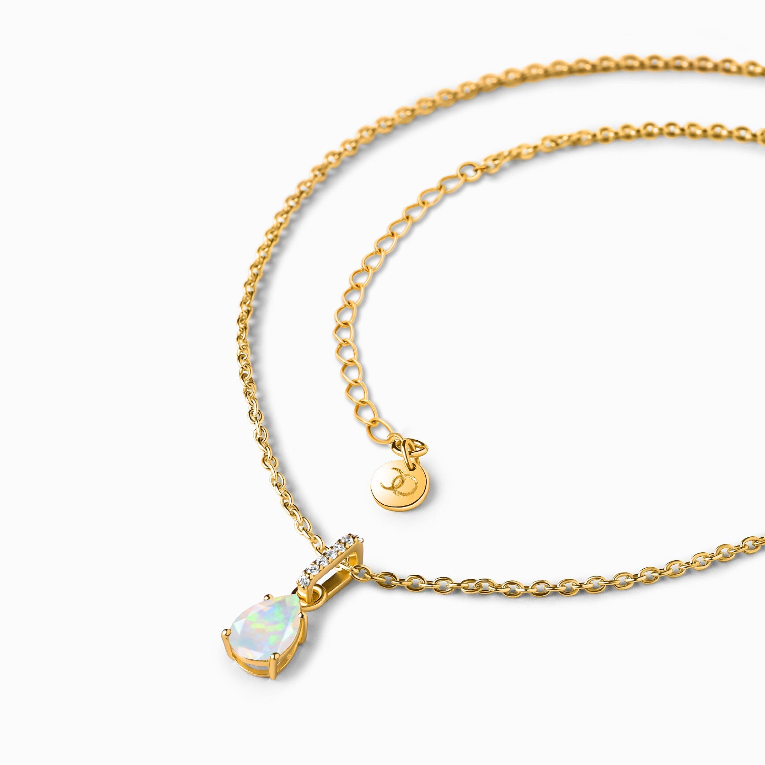 Opal Necklace Sway - October Birthstone、mySite、hinf8tx79
