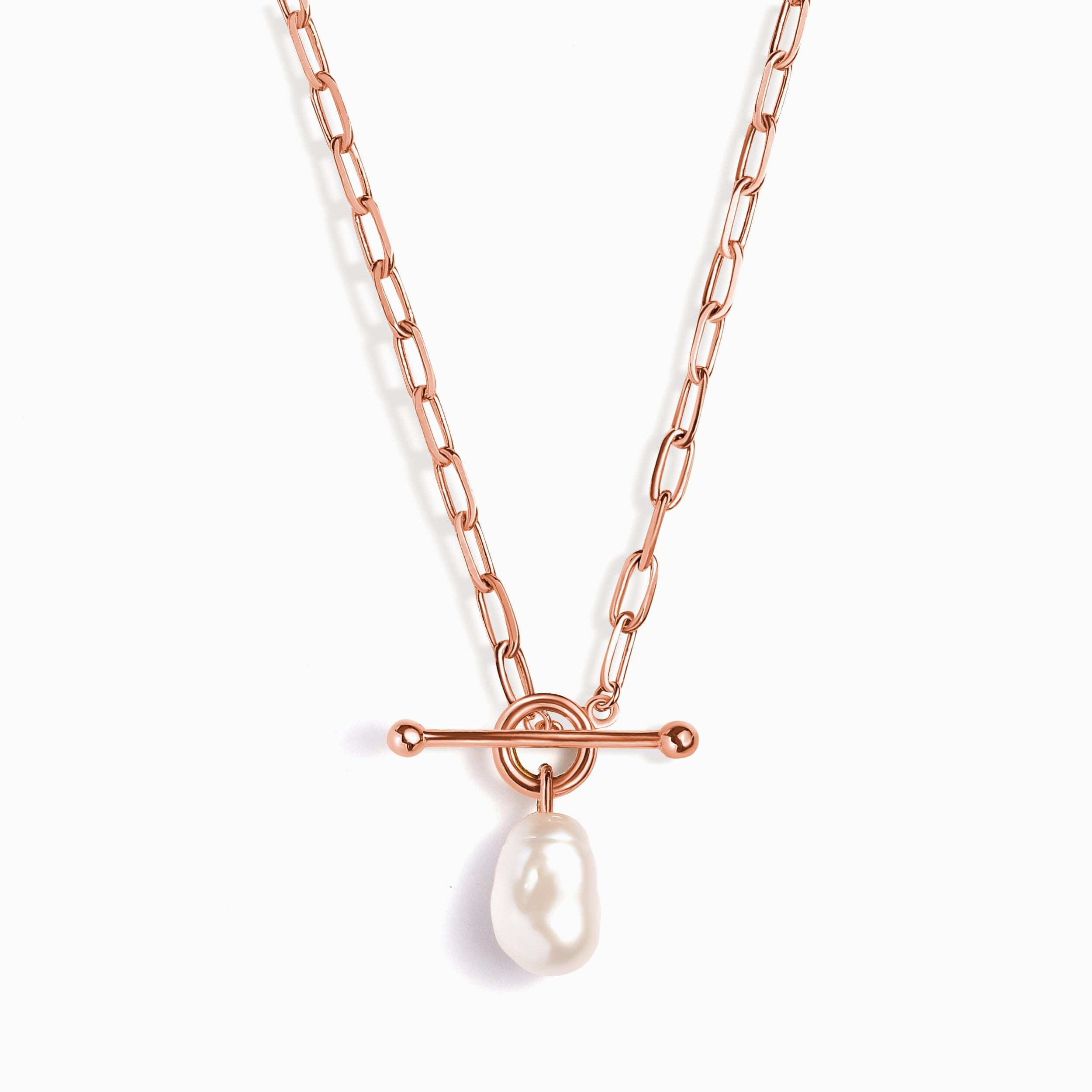 Pearl T-Lock Necklace - Oraya、mySite、hinf8tx79