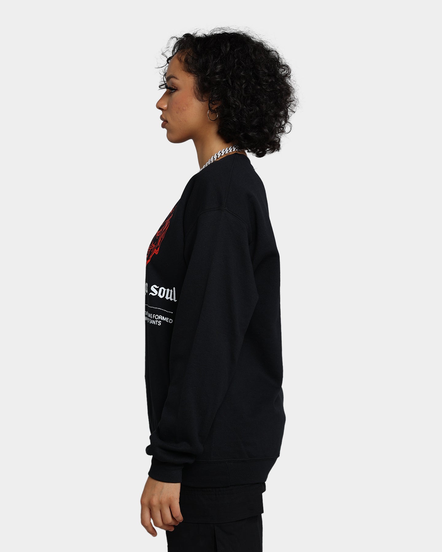 Rats Get Fat Sell Your Soul Crewneck Black、mySite、zt4zffjzw