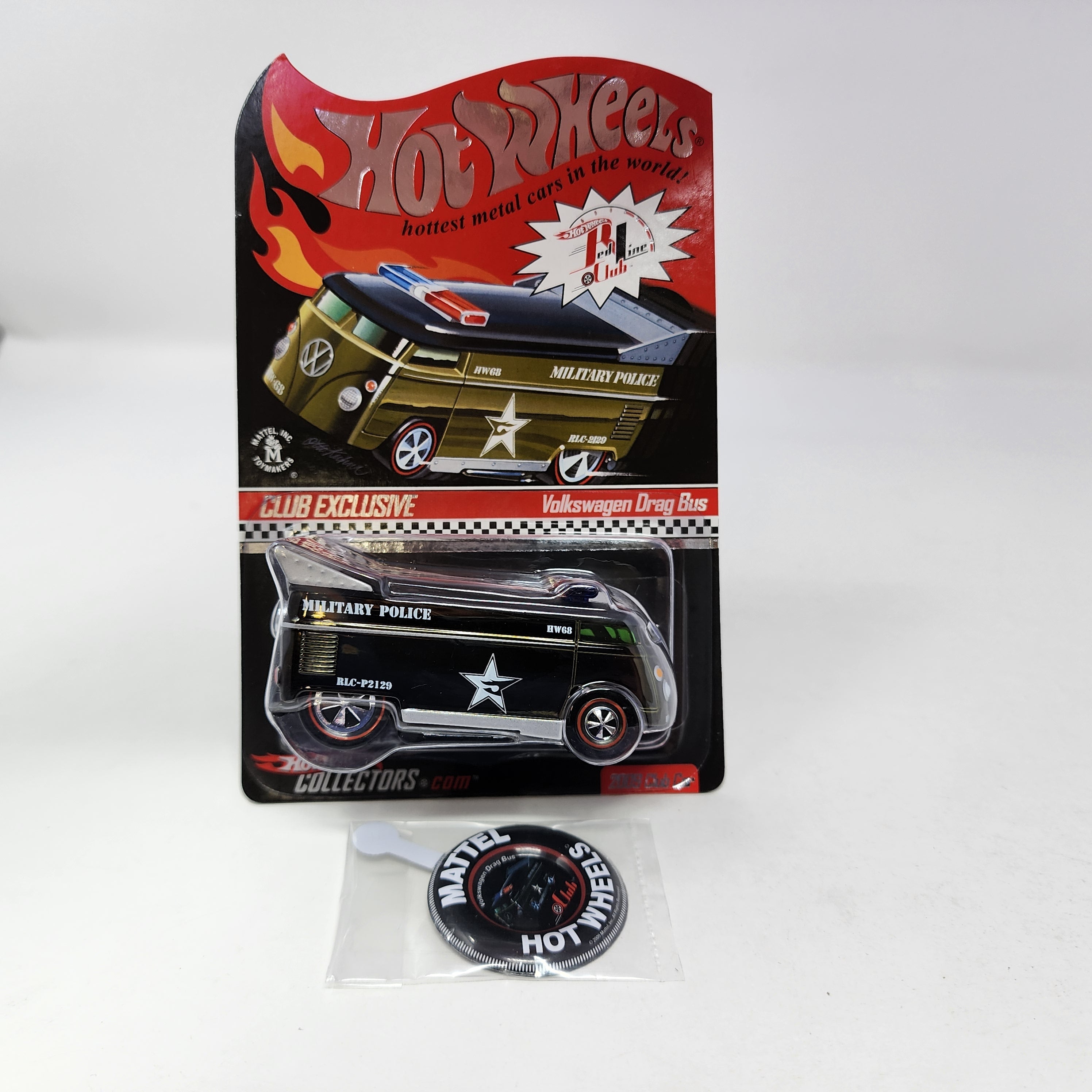 Volkswagen Drag Bus Military Police * Hot Wheels Red Line Club RLC Exclusive、mySite、hgirdovlk