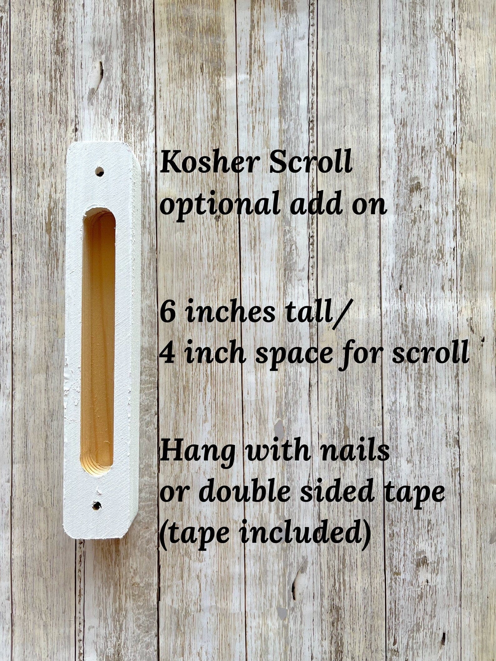 Personalized Moon Mezuzah - Light Gray、mySite、topwebapps