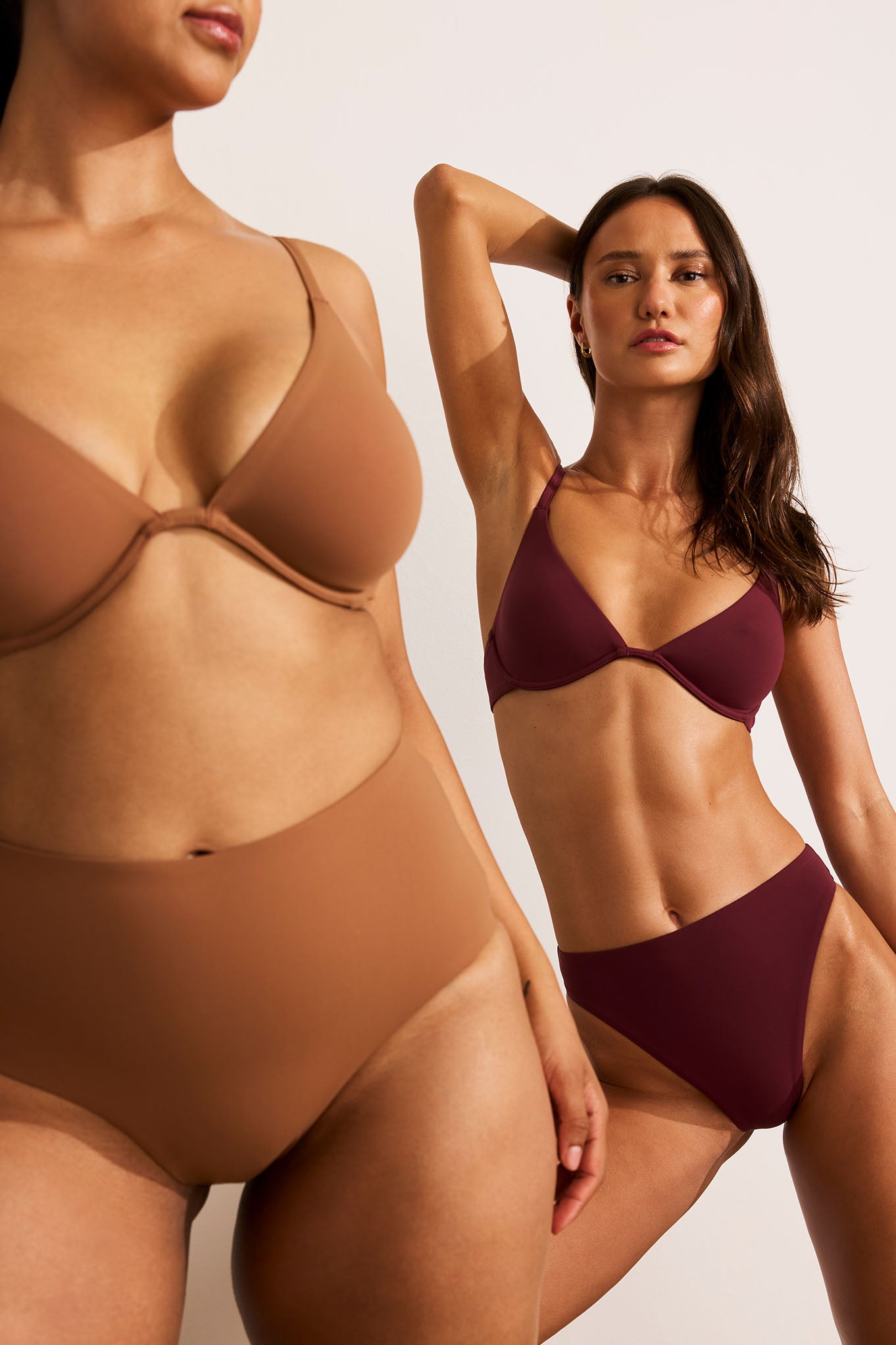 Swim French Cut Bottom in Fawn、mySite、bengalsvssteelers