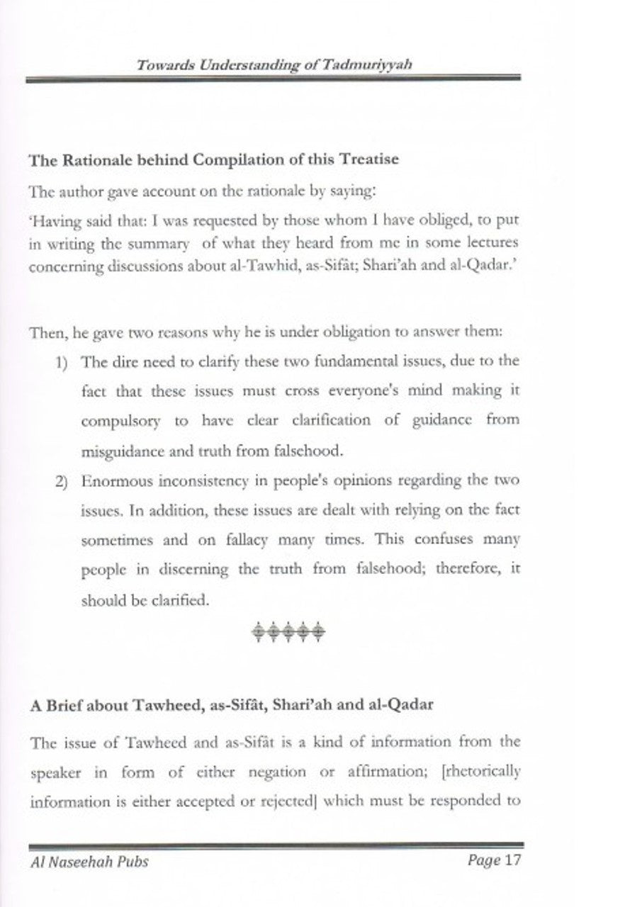 Towards Understanding of Tadmuriyyah、mySite、topwebapps