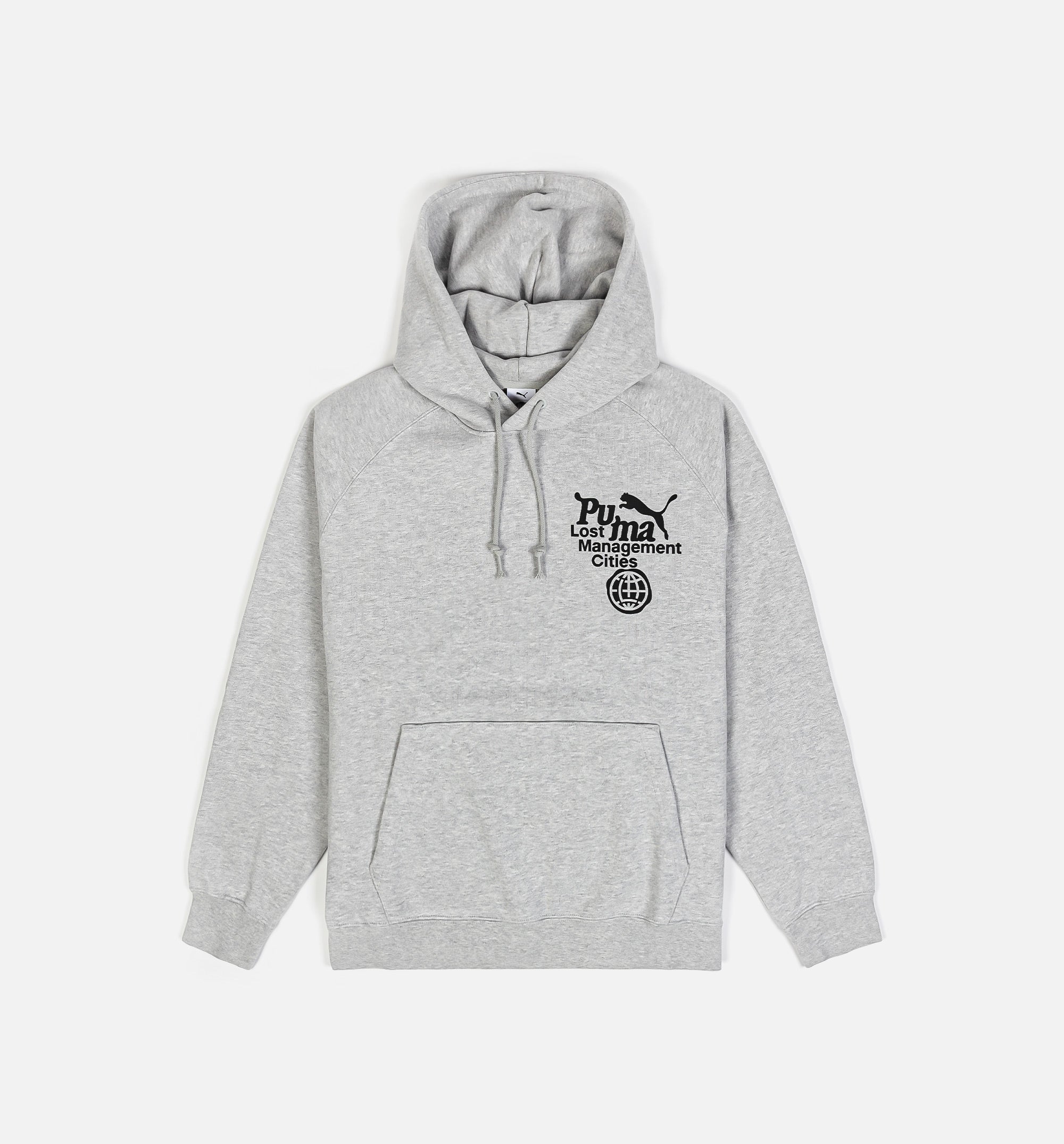 Lost Management Cities Pullover Mens Hoodie - Grey、mySite、dreamappss