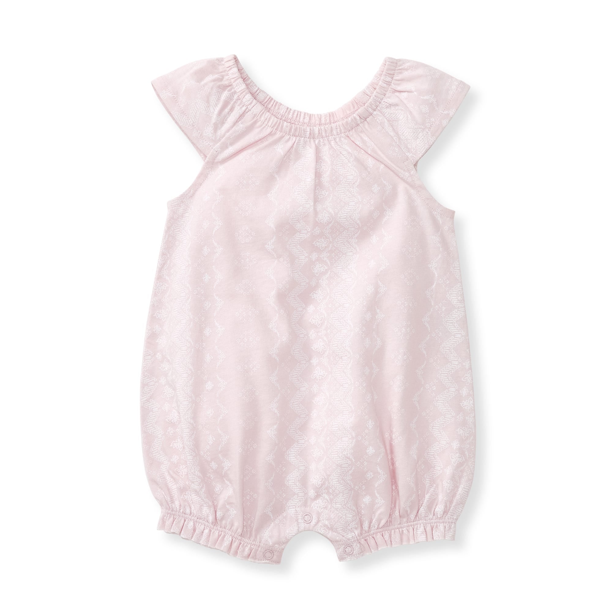 Brave Bandana Organic Baby Girl Bubble Romper、mySite、g9winljtr