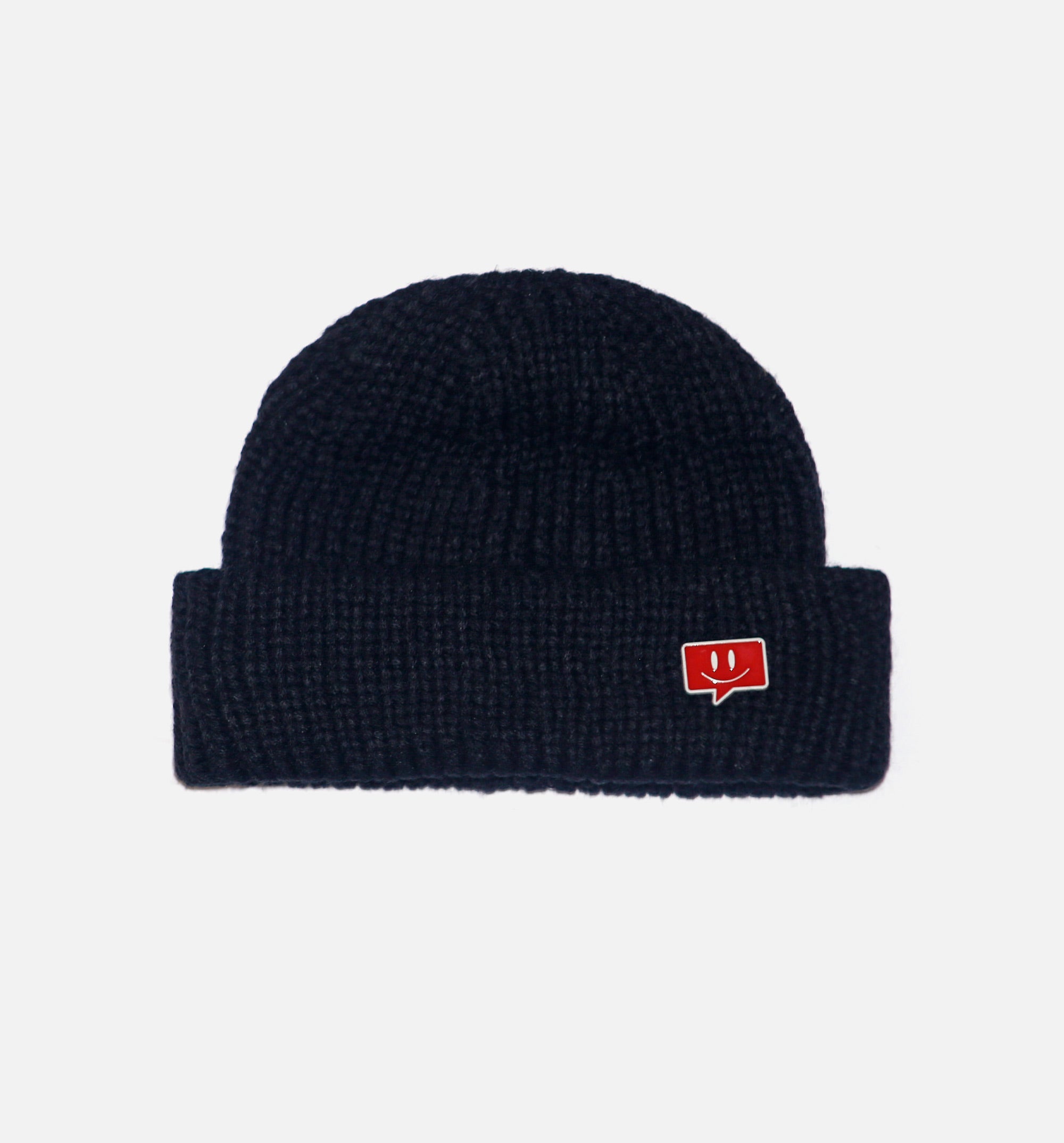 Enamel Pin Beanie Black Mens Hat - Black、mySite、dreamappss