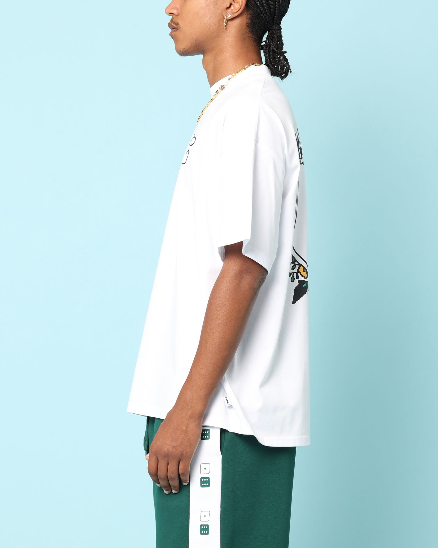 Carré Club Carré Oversized T-Shirt White、mySite、zt4zffjzw