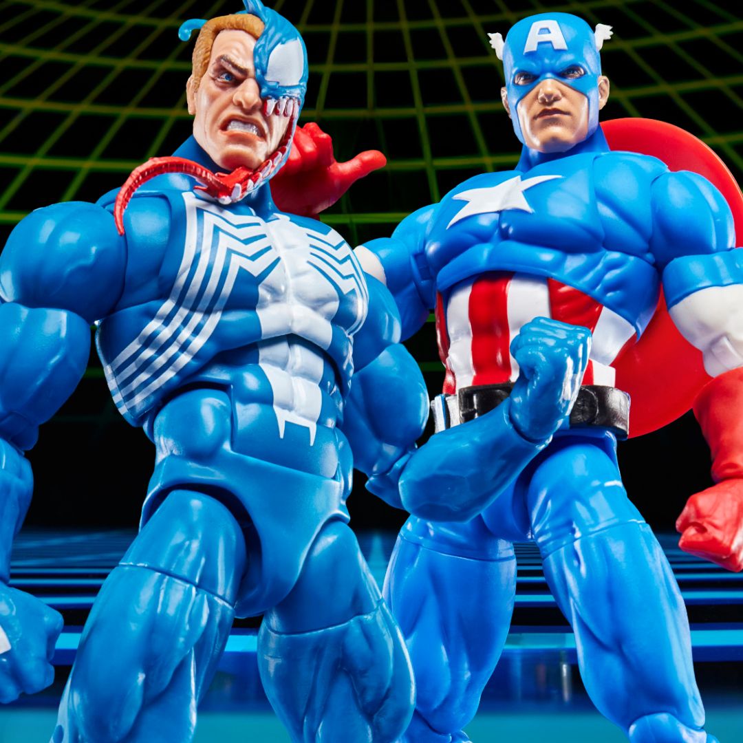 Marvel Legends Series Gamerverse Captain America vs Venom、mySite、hgirdovlk