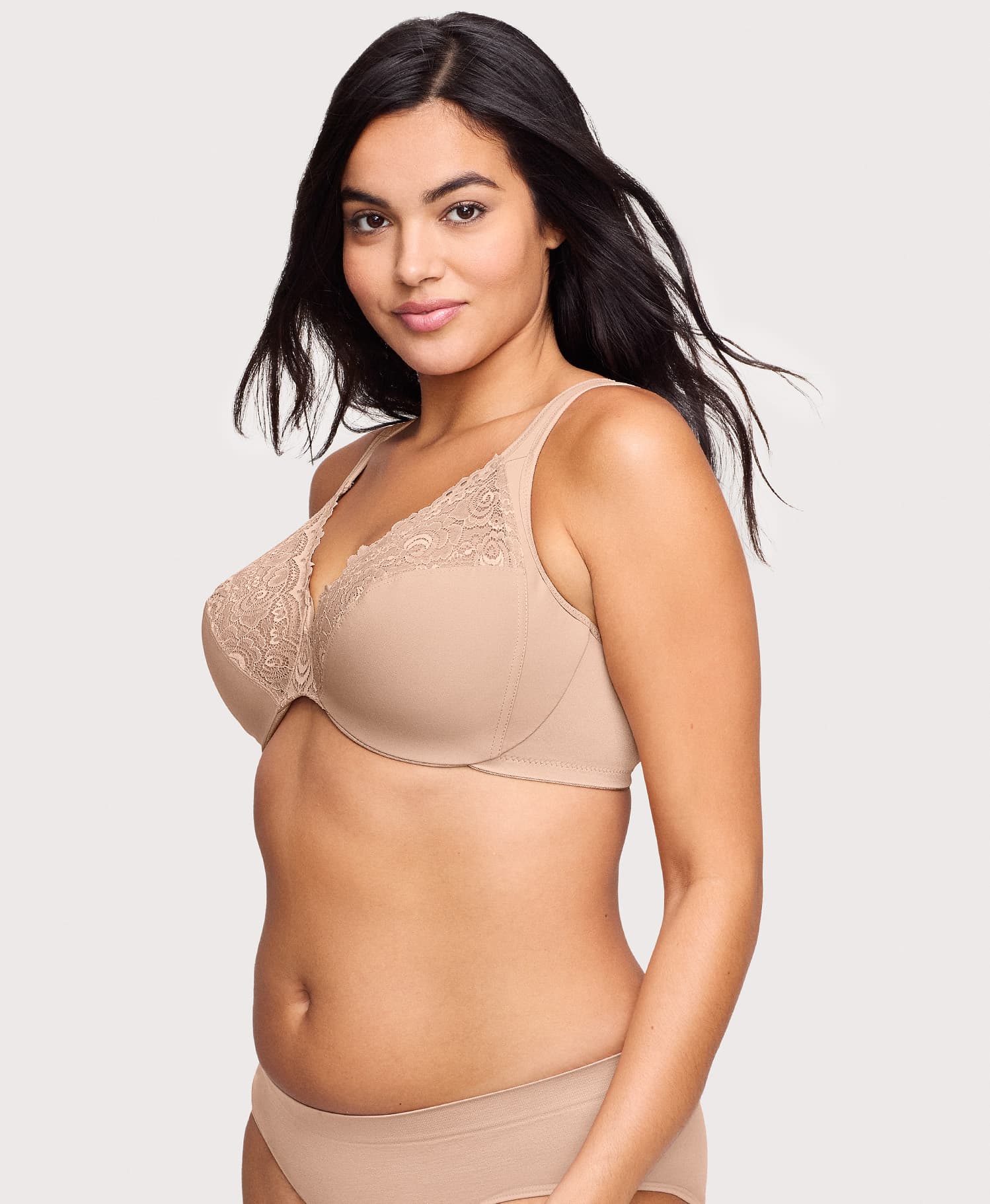  Low Cut WonderWire Lace Bra Cafe、mySite、justintrudeaud