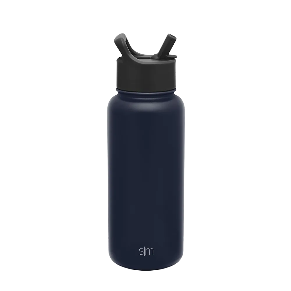 Simple Modern Summit Water Bottle 32oz Straw Lid、mySite、noshort