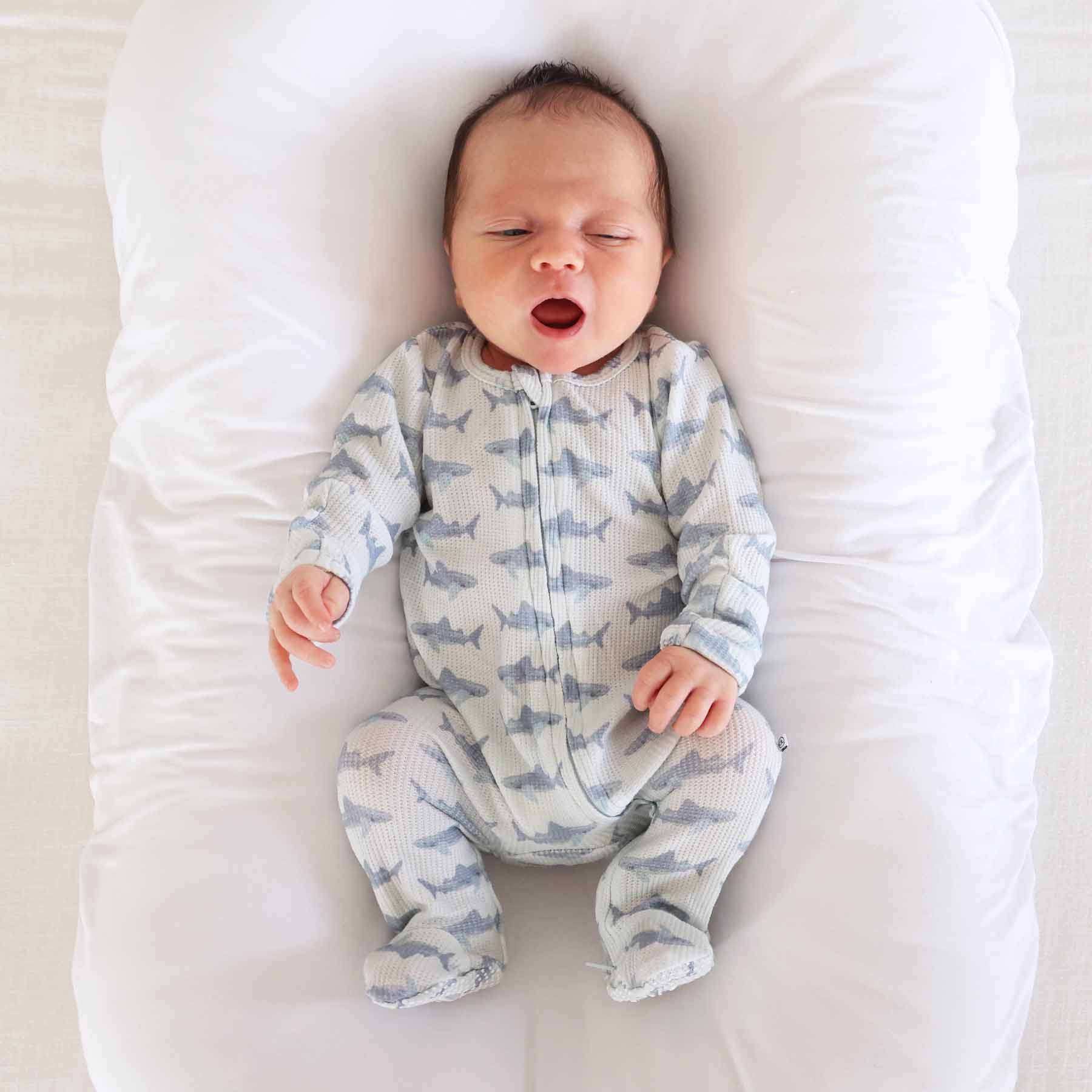  Fins Up Bamboo Waffle Zipper Footie、mySite、layawaytickets