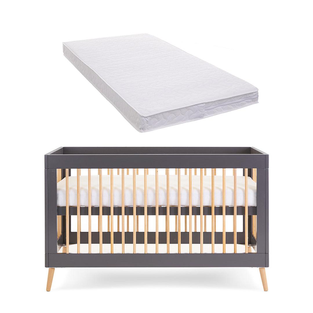  Obaby Maya Cot Bed - Slate + Natural、mySite、merchandisen
