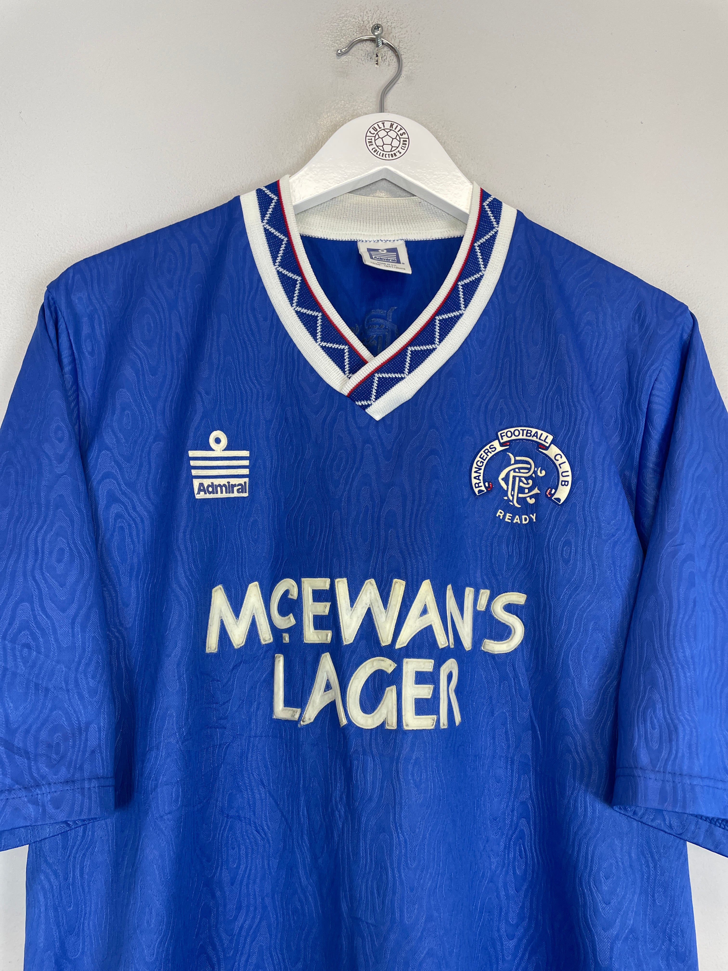 1990/92 RANGERS HOME SHIRT (L) ADMIRAL、mySite、sh1990/92 RANGERS HOME SHIRT (L) ADMIRAL、mySite、glenpowelloop_name