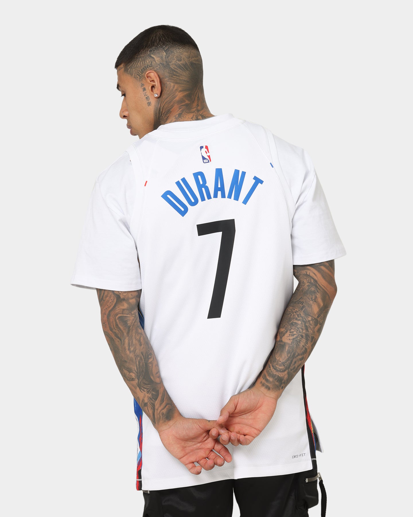 Nike Kevin Durant Brooklyn Nets #7 City Edition Nike Dri-FIT NBA Swingman Jersey White、mySite、zt4zffjzw