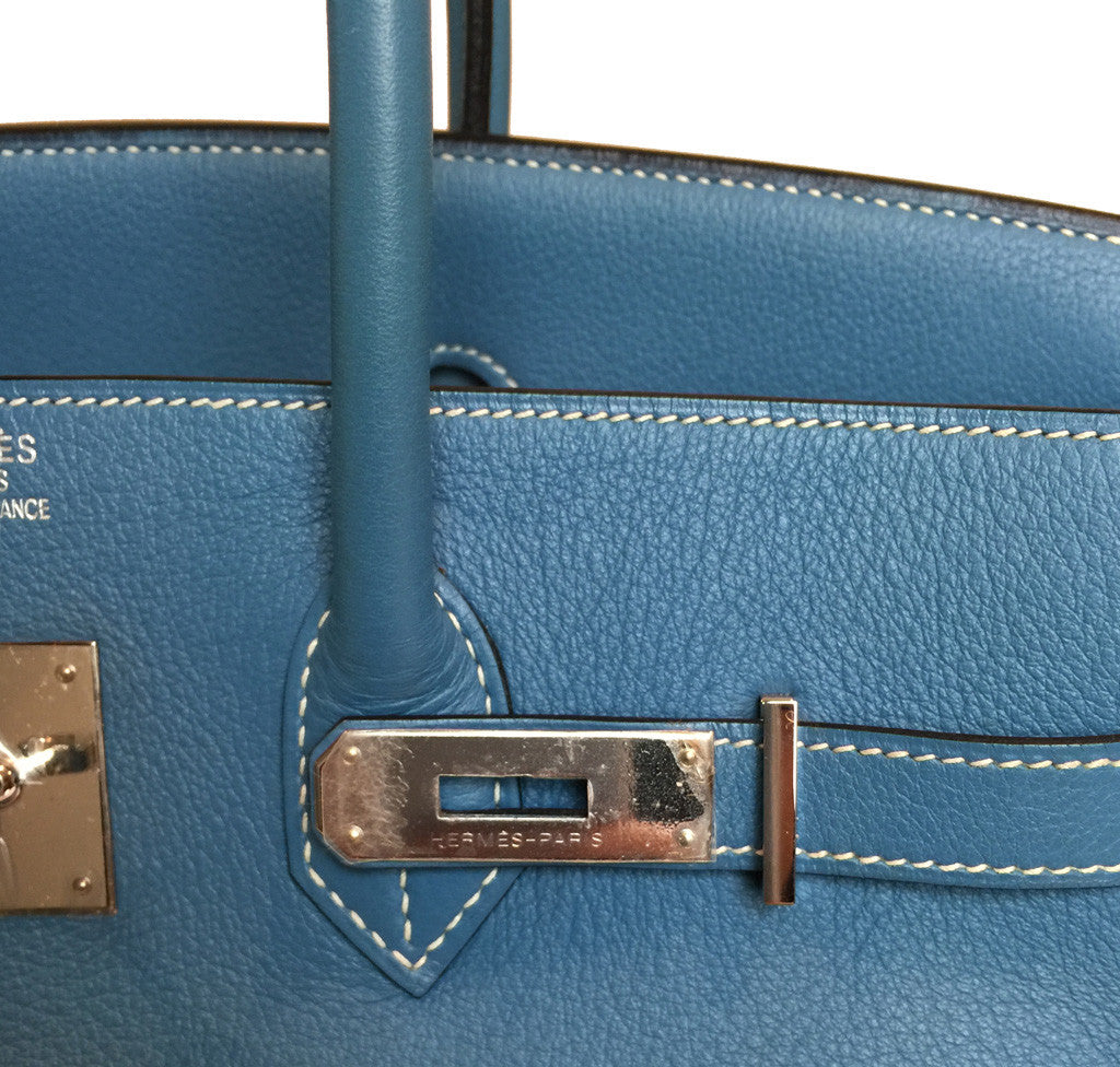 Hermès Blue Jean Birkin 35cm Bag PHW、mySite、garminoutage.com